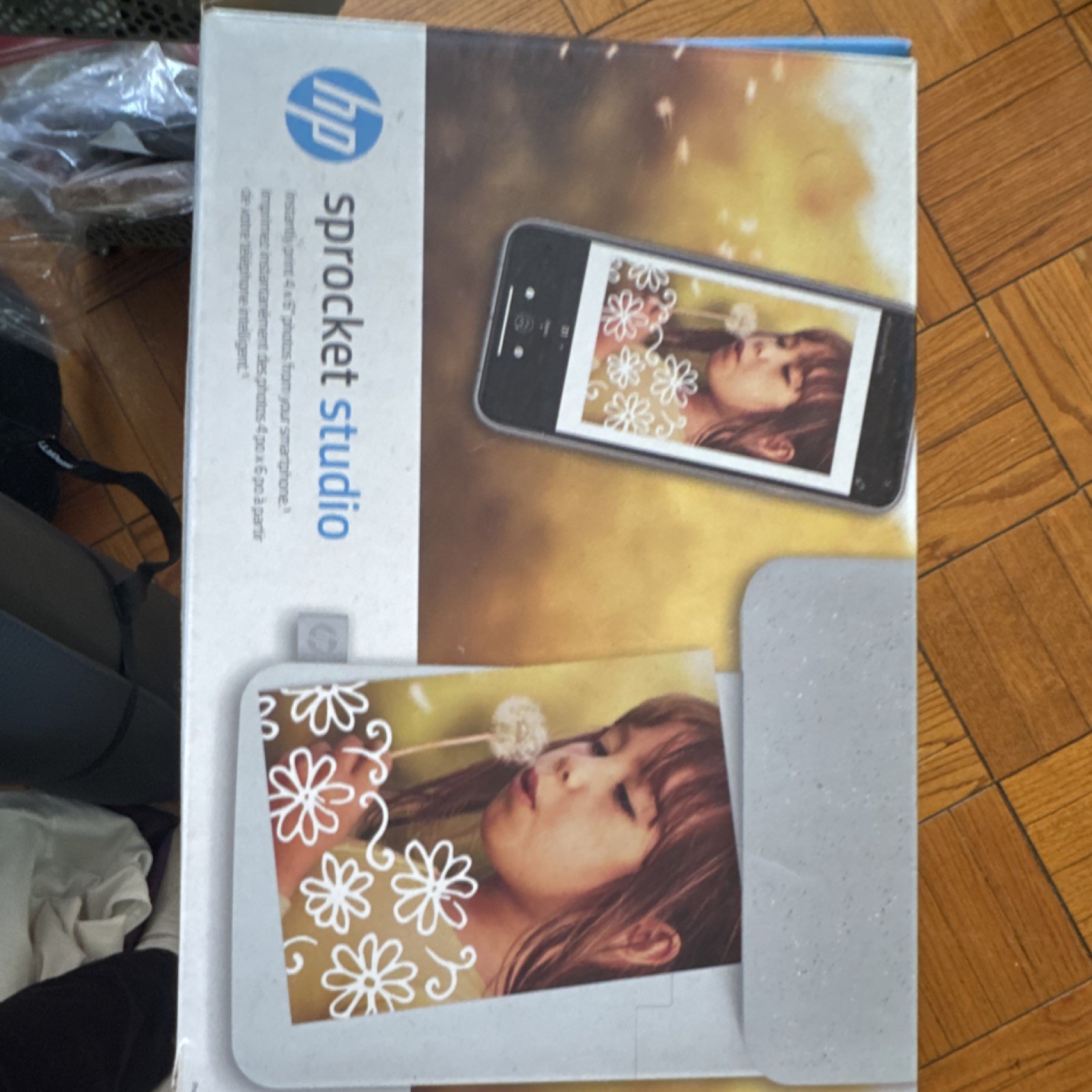 HP Sprocket Studio Dye Sublimation Color Digital Photo Printer 4x6in Photo.