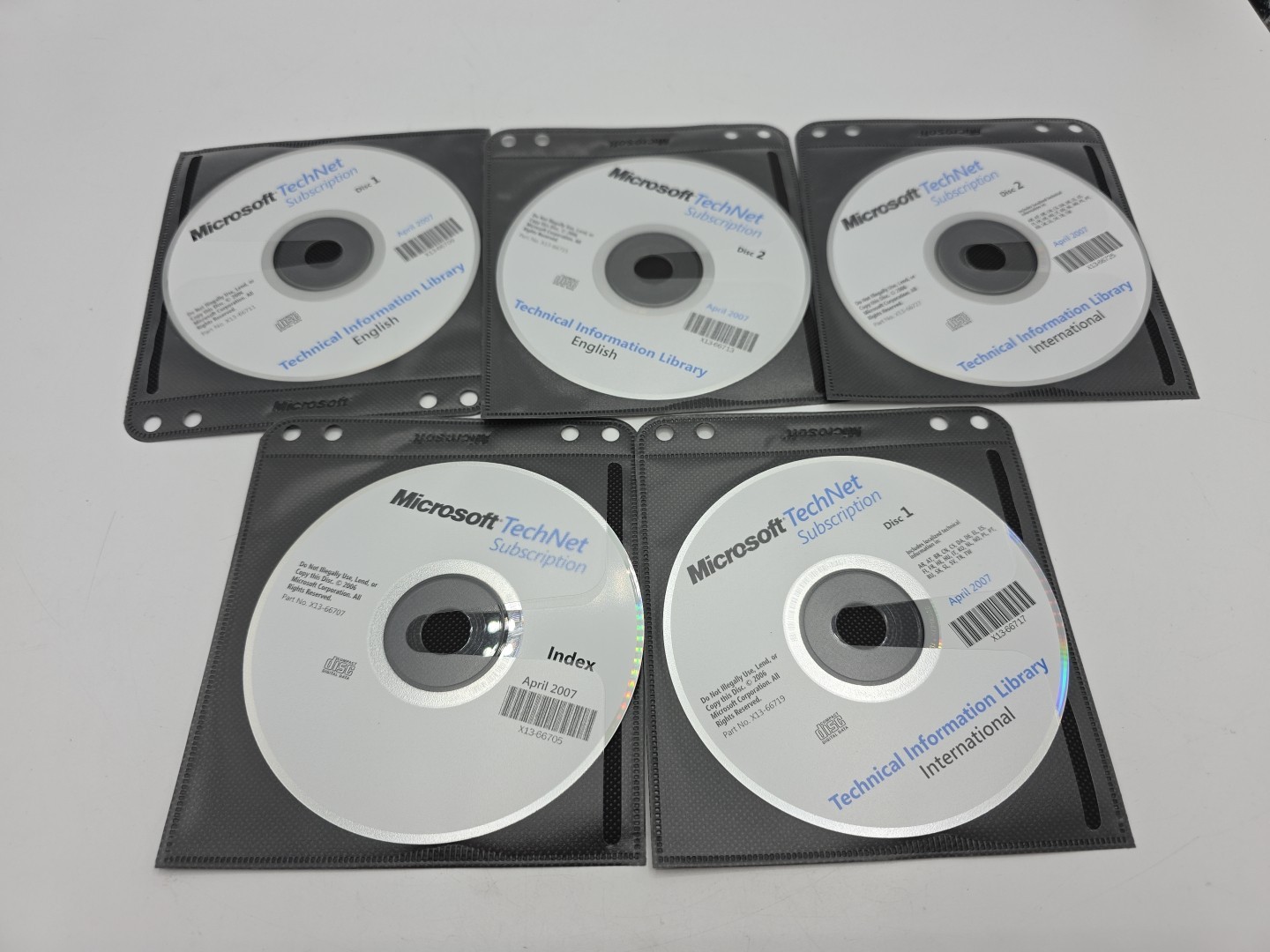 MICROSOFT-TechNeT Subscription english Technical information Library April 2007