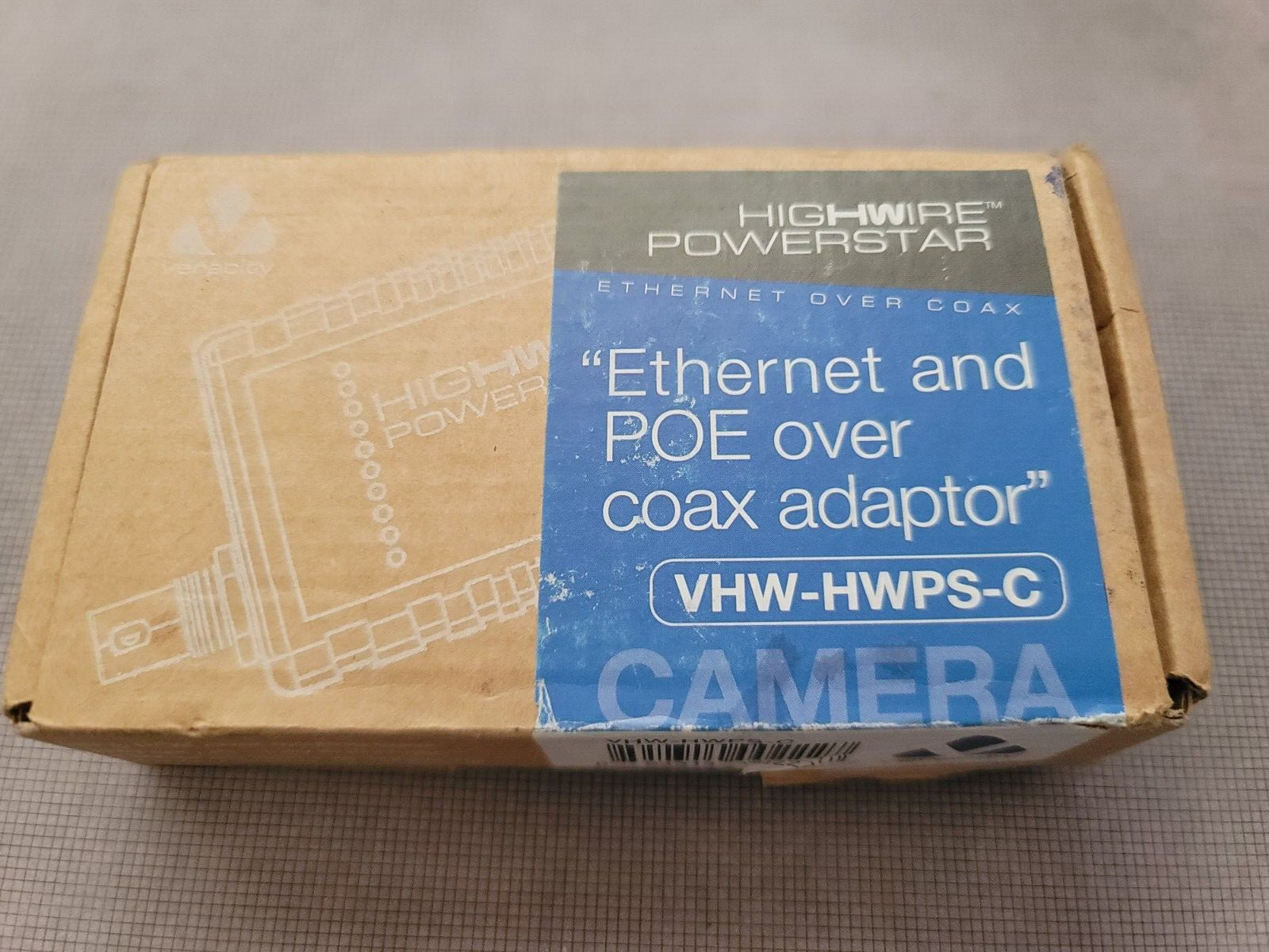 Veracity VHW-HWPS-C HIGHWIRE Powerstar Ethernet and PoE Over Coax Camera Unit