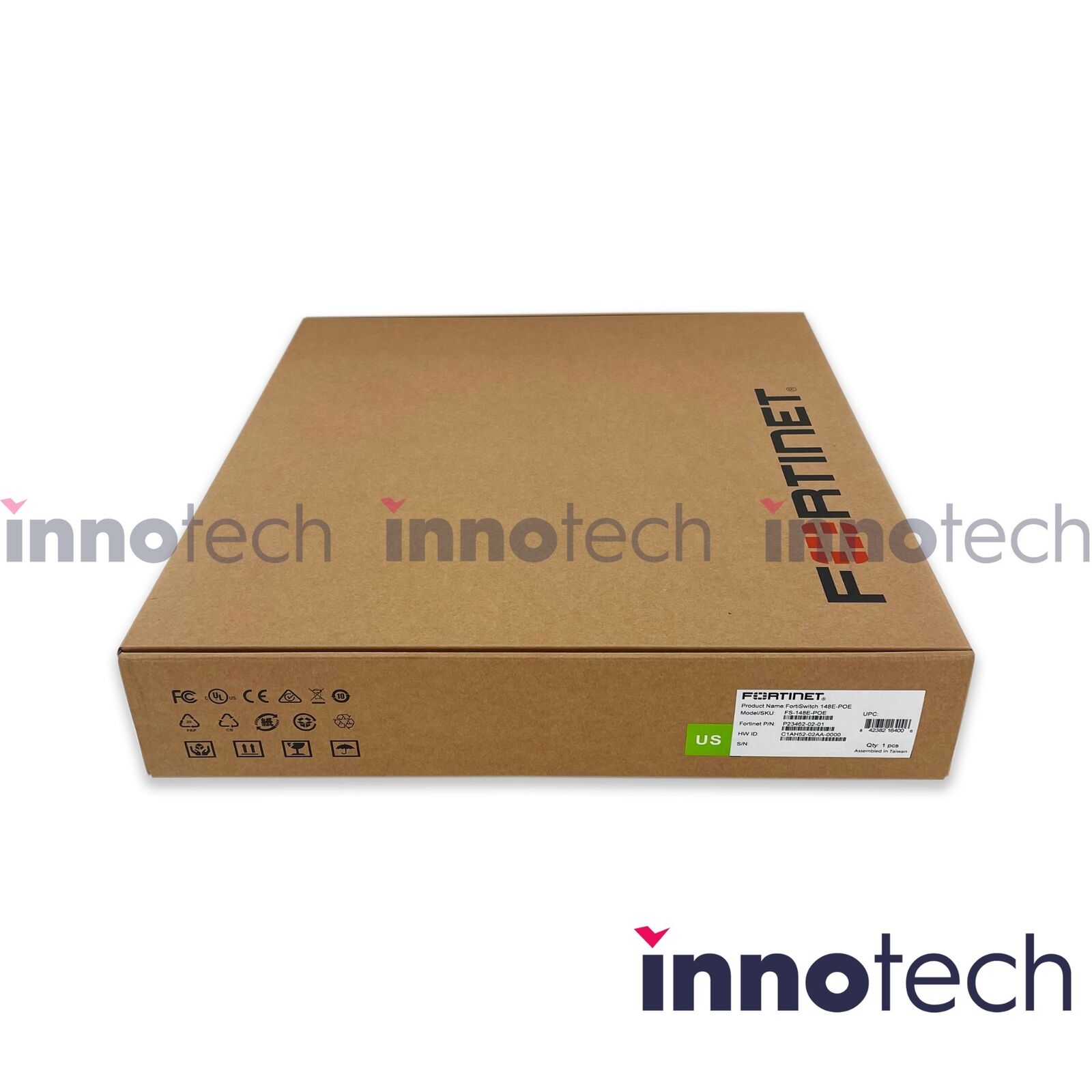 Fortinet FS-148E-POE FortiSwitch Ethernet Switch New Sealed
