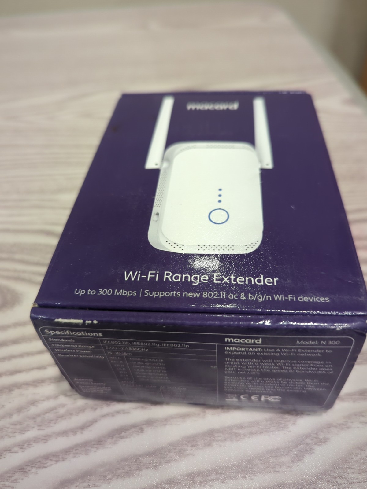 MACARD---N 300---WI-FI Range Extender