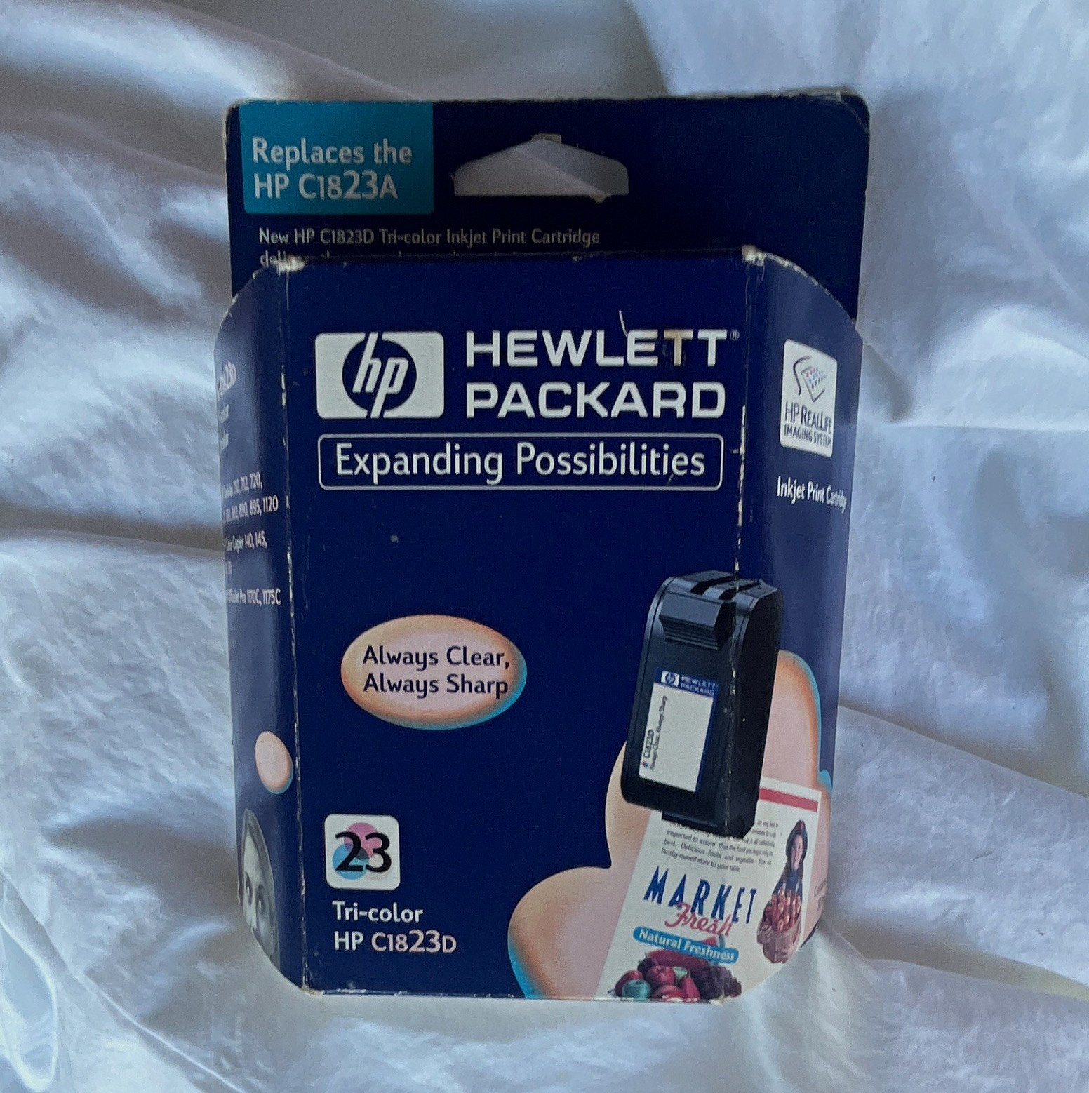 HP 23 Tri-Color Genuine Inkjet Cartridge C1823D/C1823A For HP