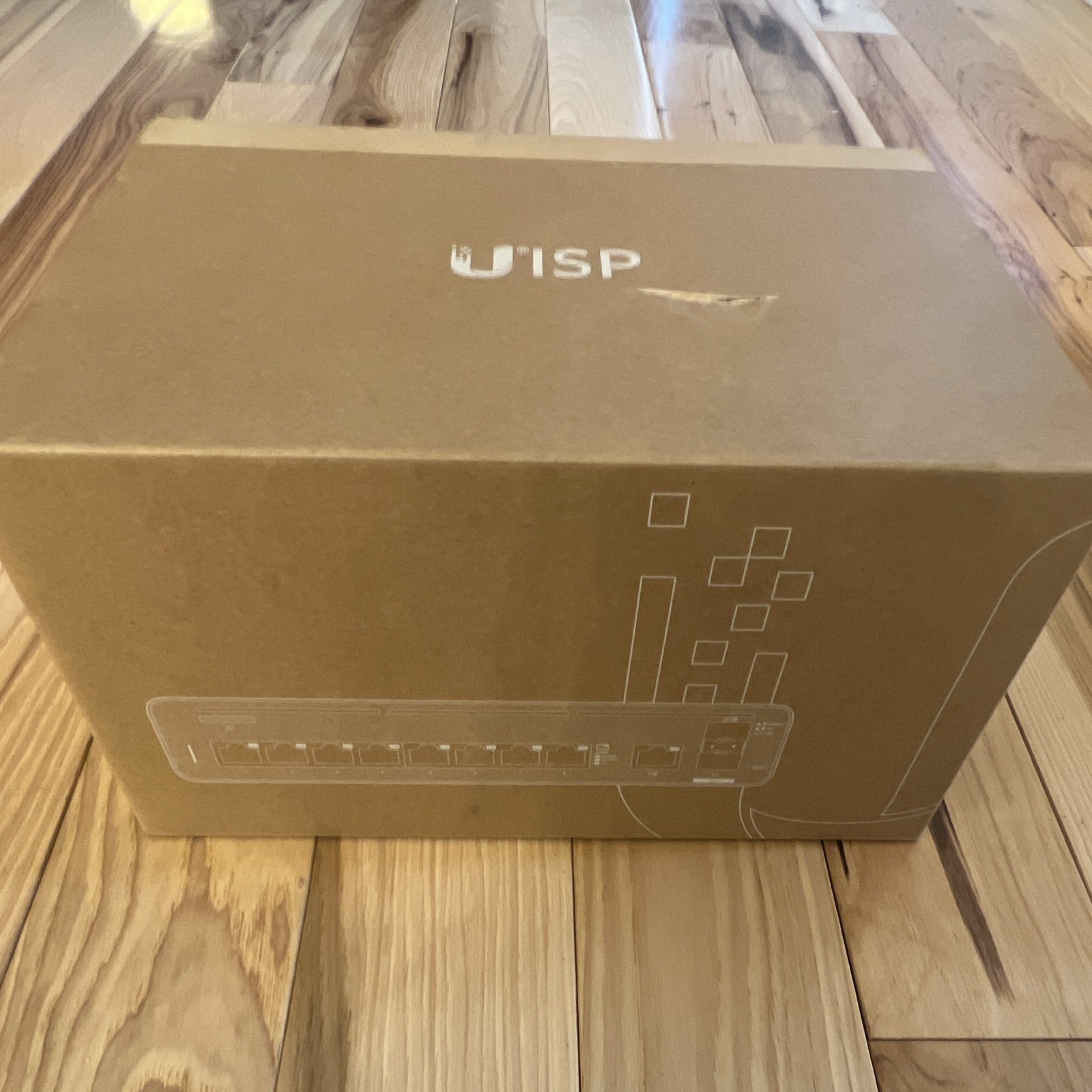 Ubiquiti UISP-Console Router Gateway, 8 LAN 1 WAN, Gigabit, Desktop