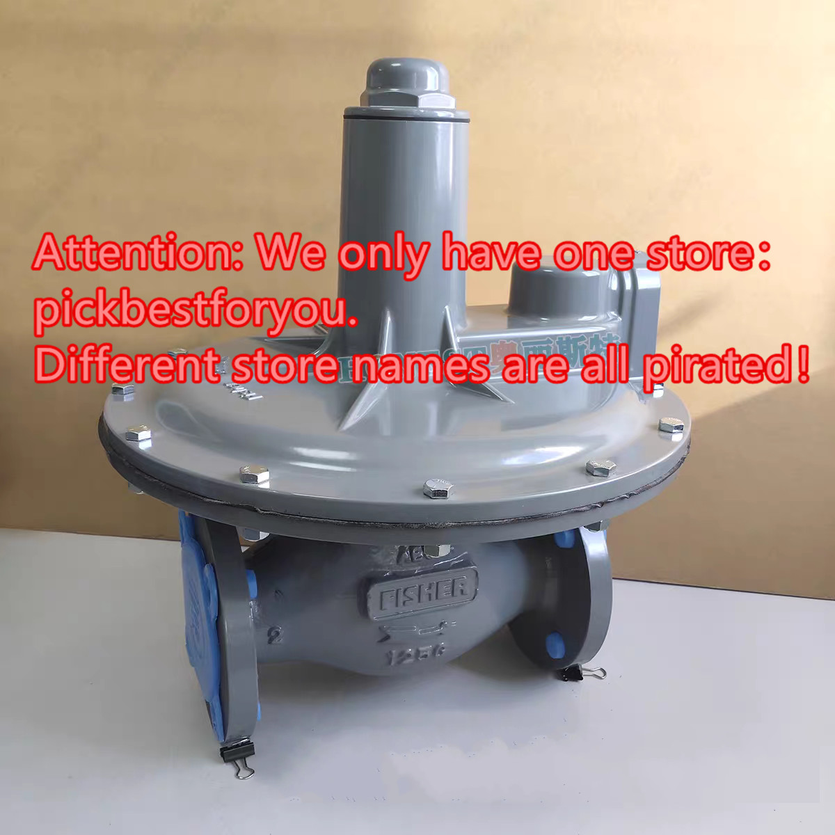 1PC NEW FISHER 133H the pressure range is5-10PSI By DHL or FedEX