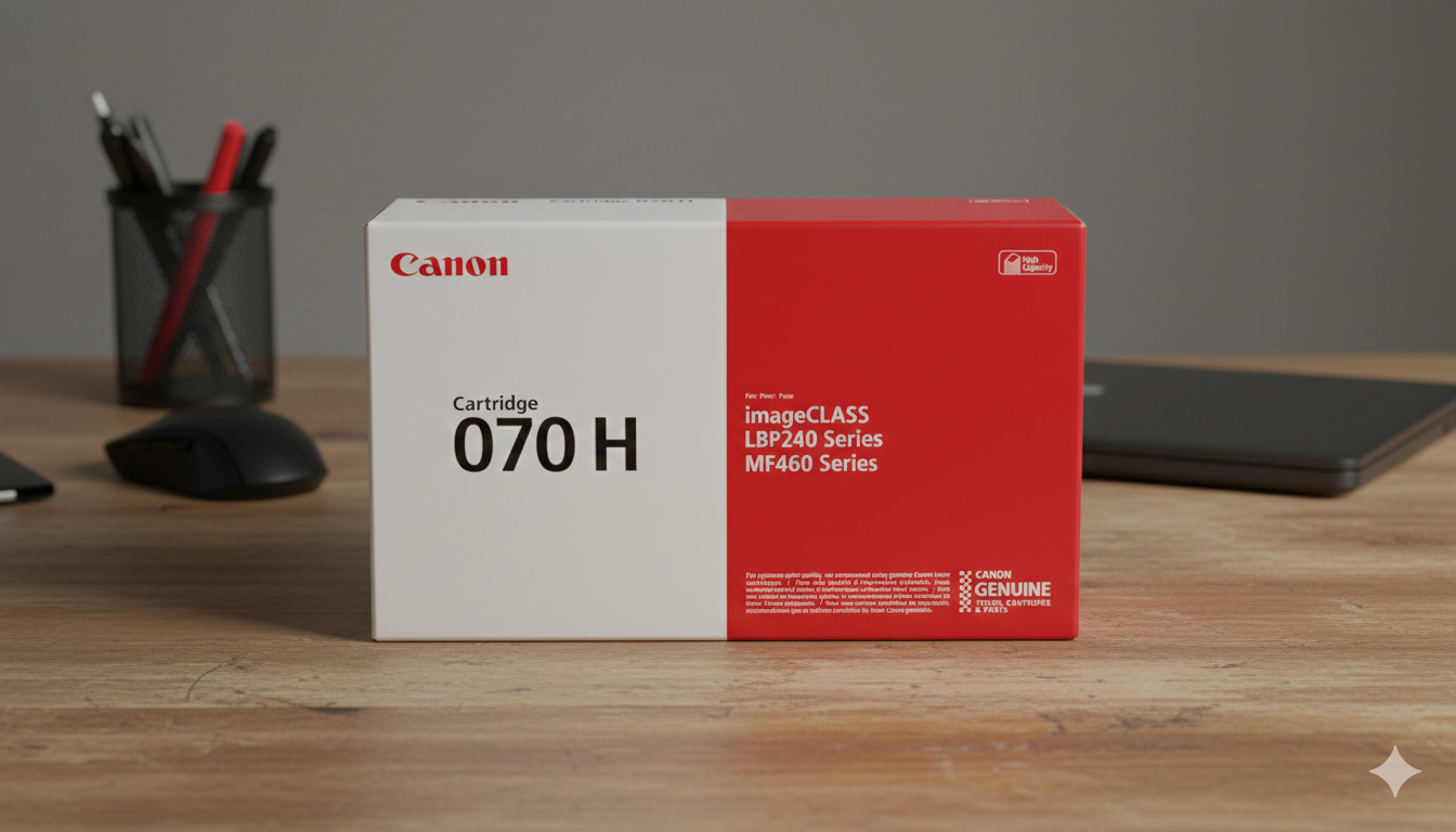Canon 070H High Yield Black Toner – Sharp Prints & Extra Page Output