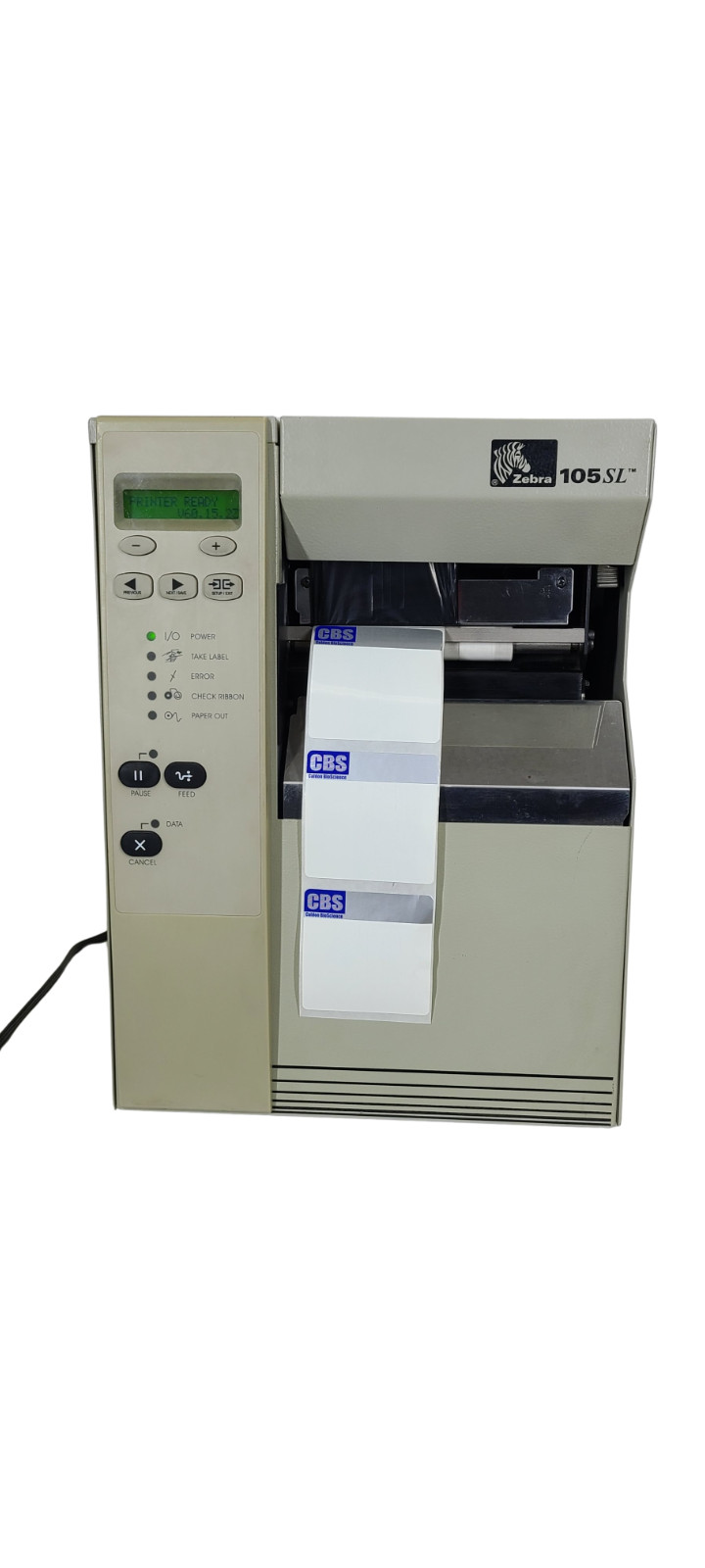 Zebra 105SL High-Performance Thermal/Barcode Printer with 32-Bit Processing