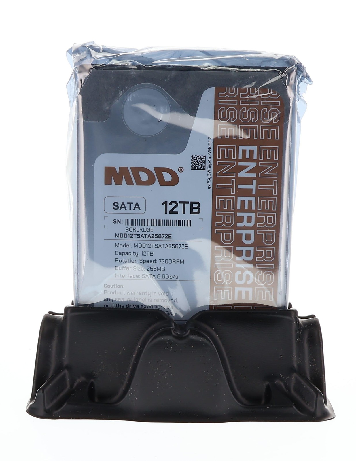 MDD MaxDigitalData 12TB Enterprise HDD 7200RPM 256MB SATA 6Gb/s 3.5" Hard Drive