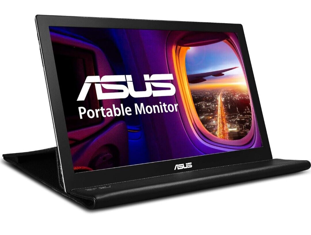 ASUS MB168B 15.6 inch LED LCD Portable USB 3.0 Monitor w/ Case
