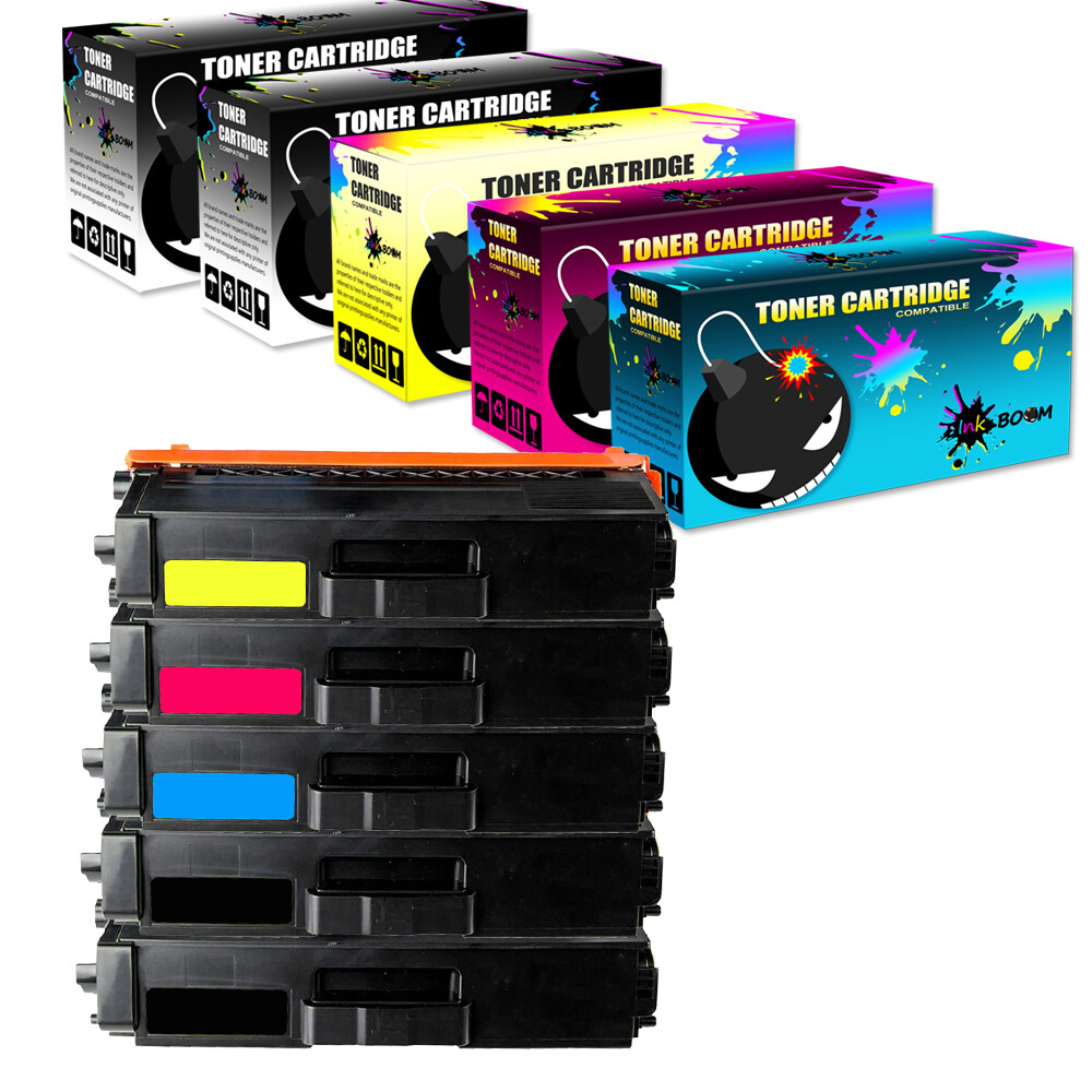5 x Toner fits Brother TN-336 TN336 HL-L8350CDW L8250CDN MFC-L8850CDW L8600CDW
