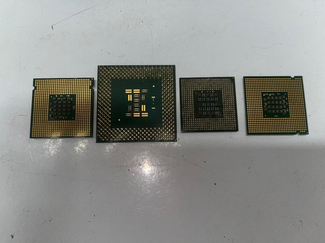 LOT OF 4 Intel Processors 