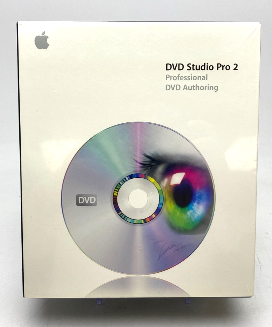 APPLE DVD STUDIO PRO 2 ~RETAIL PACK~ M8730Z/A COMPLETE IN BOX + UNOPENED ARCHIVE