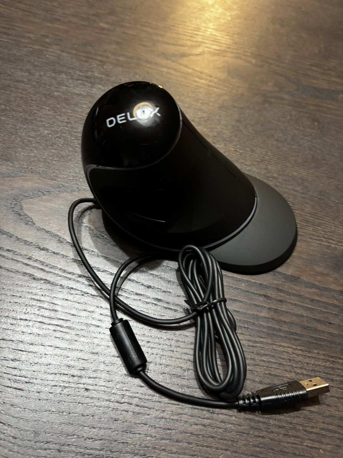Delux M618 Plus Wired RGB Vertical Mouse - Tested NOS Y291