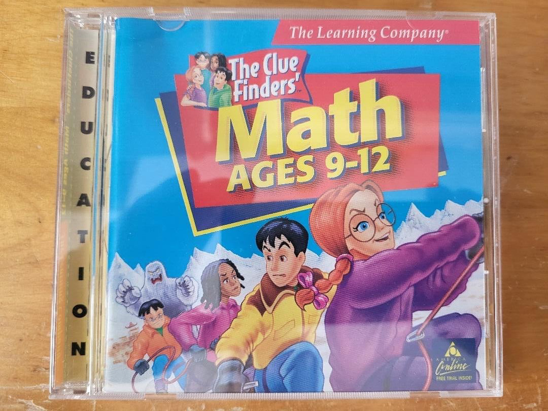 The Learning Company Clue Finders Math Ages 9-12 for PC, Mac