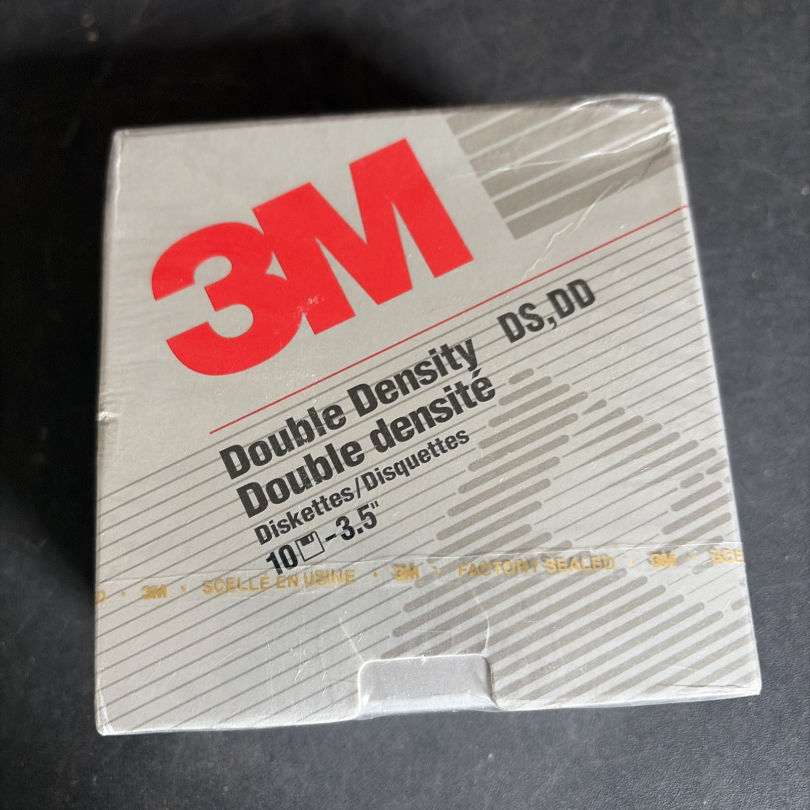 NEW 3M DS HD Macintosh & IBM Compatible  3.5" Diskettes Box of 10 pcs