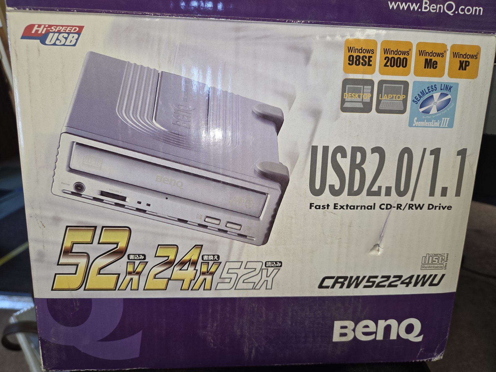 BENQ CRW5224WU CD-RW