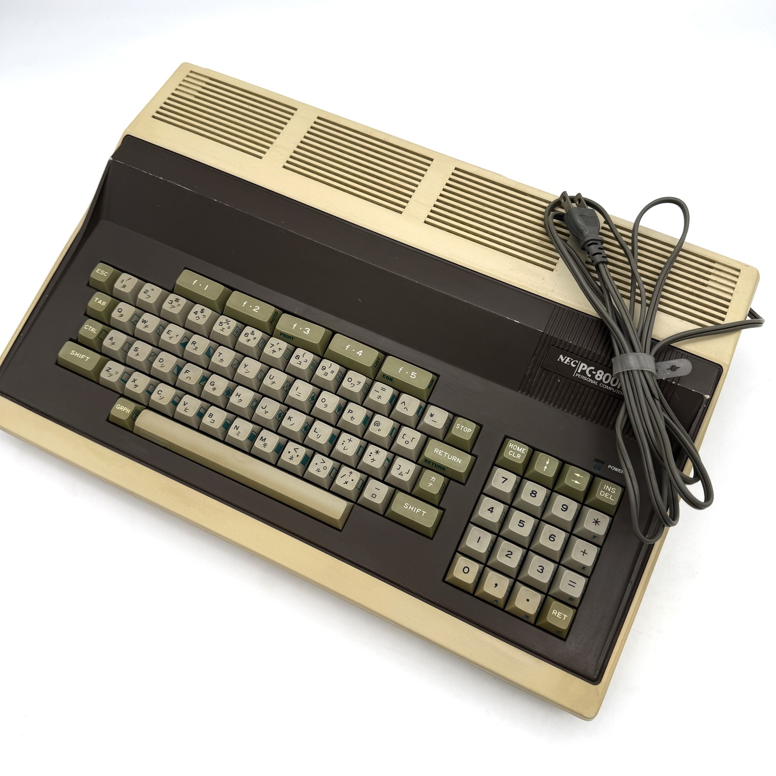NEC PC-8001mkⅡ Keyboard Vintage Personal Computer Retro PC Tested Japan seller 2