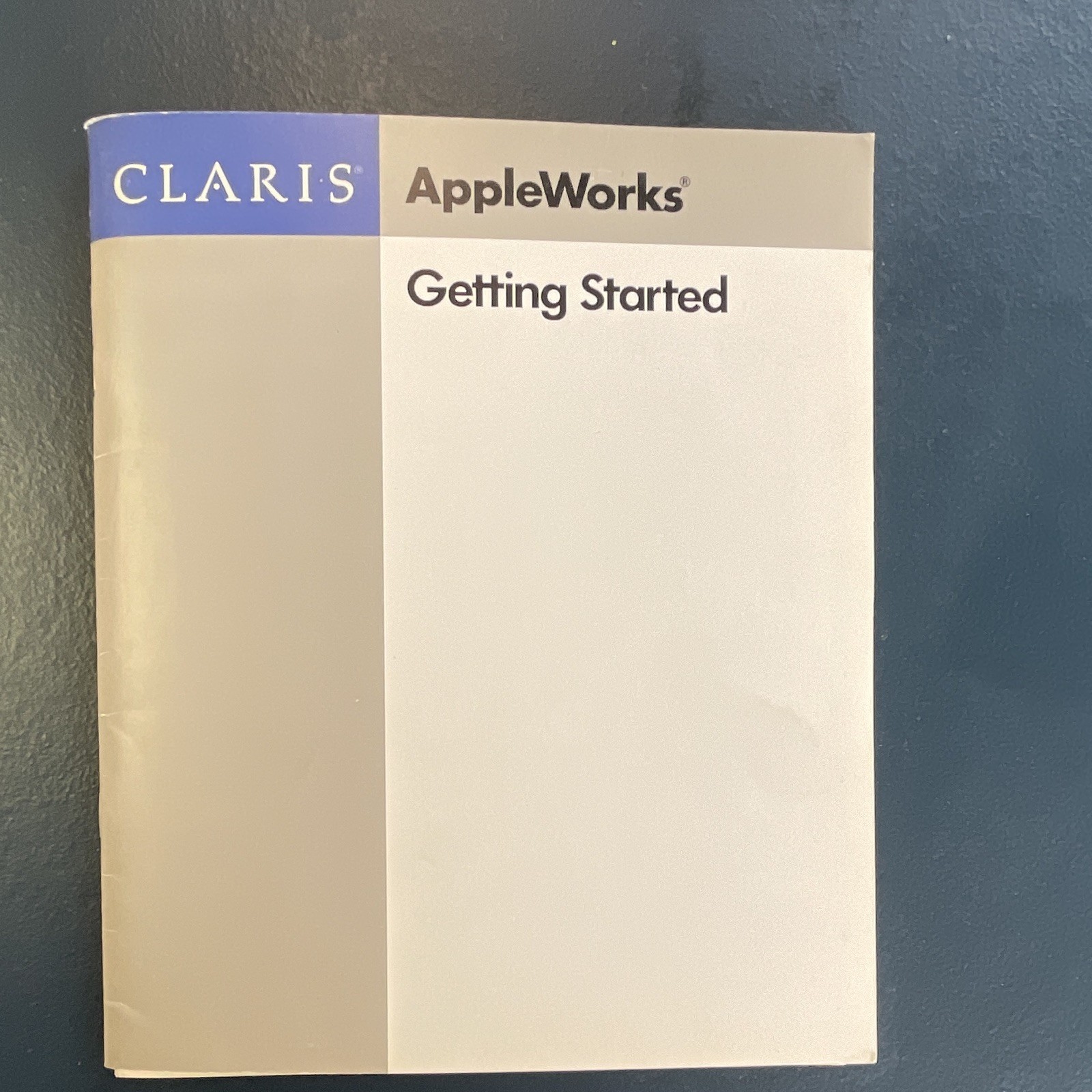 Claris AppleWorks Getting Started Manual, Quick Reference & Compatibility Guides