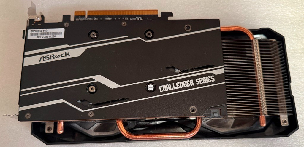 ASRock AMD Radeon RX 7600 Challenger 8gb OC GDDR6 PCIe 4.0 X8 GPU