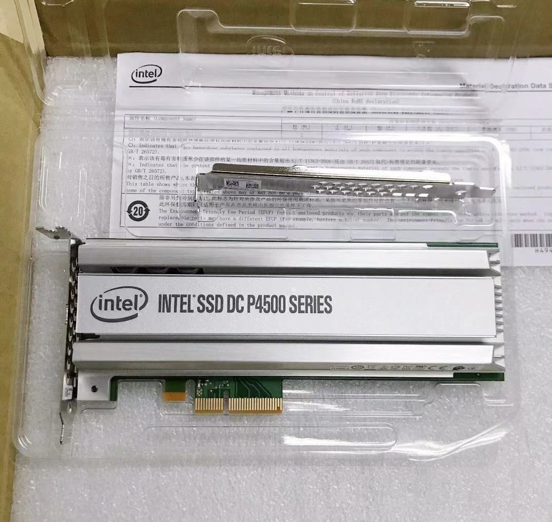Intel DC P4500 Series 4TB SSD PCIE NVME Solid State Drive SSDPEDKX040T7