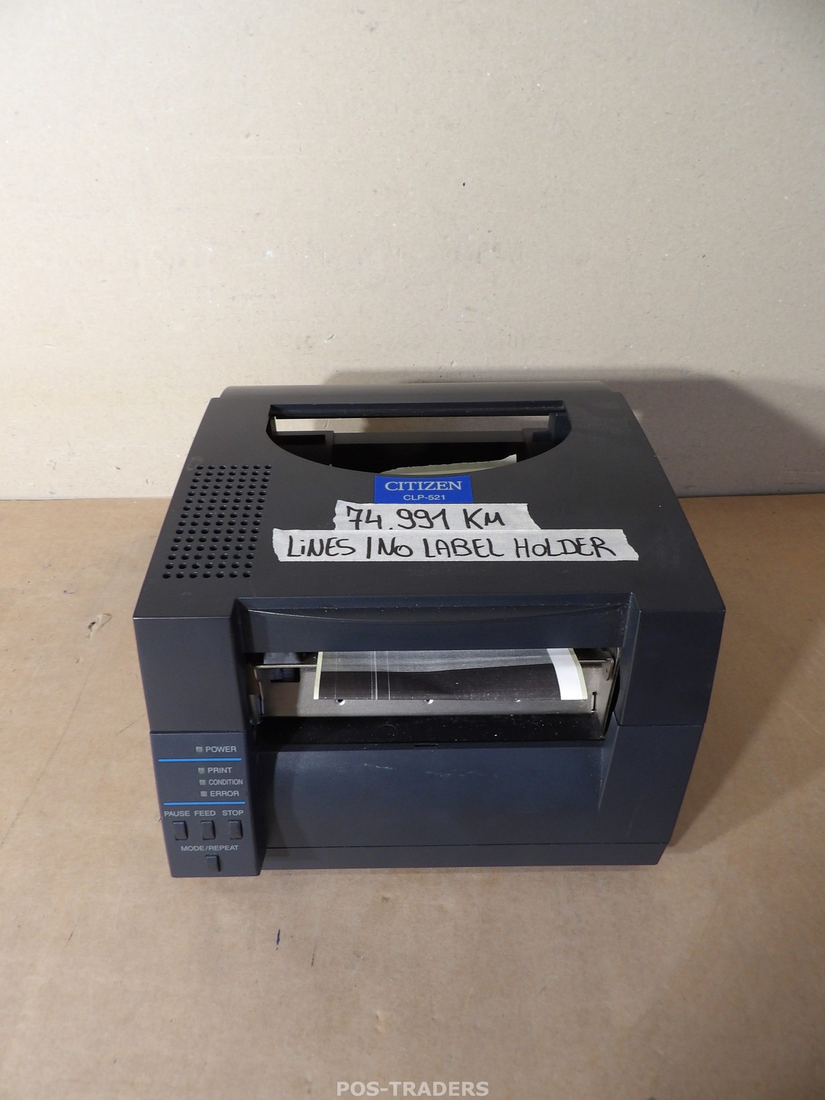 Citizen CLP-521 Thermal Barcode Label Printer 203dpi USB - 74.991 MILES - LINES