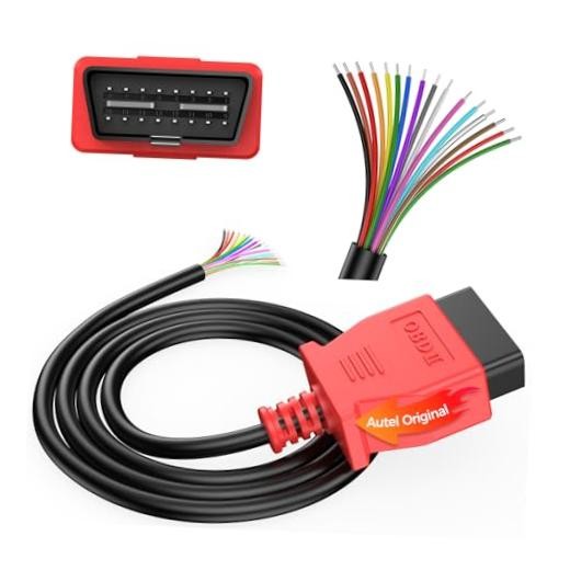 Original OBD2 16Pin Male Connector to Open Plug Wire, OBDII Diagnostic
