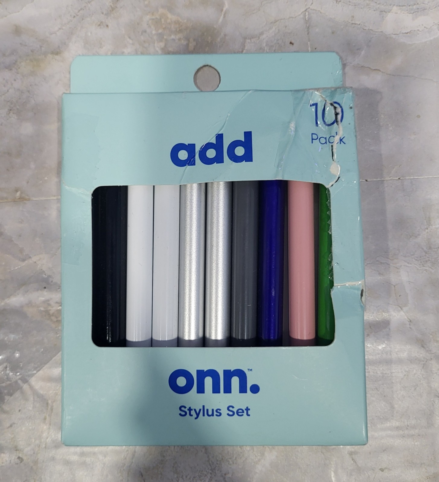 10 Pack Stylus Set by Add On. Multicolor Lightweight Anti-Scratch Brand New