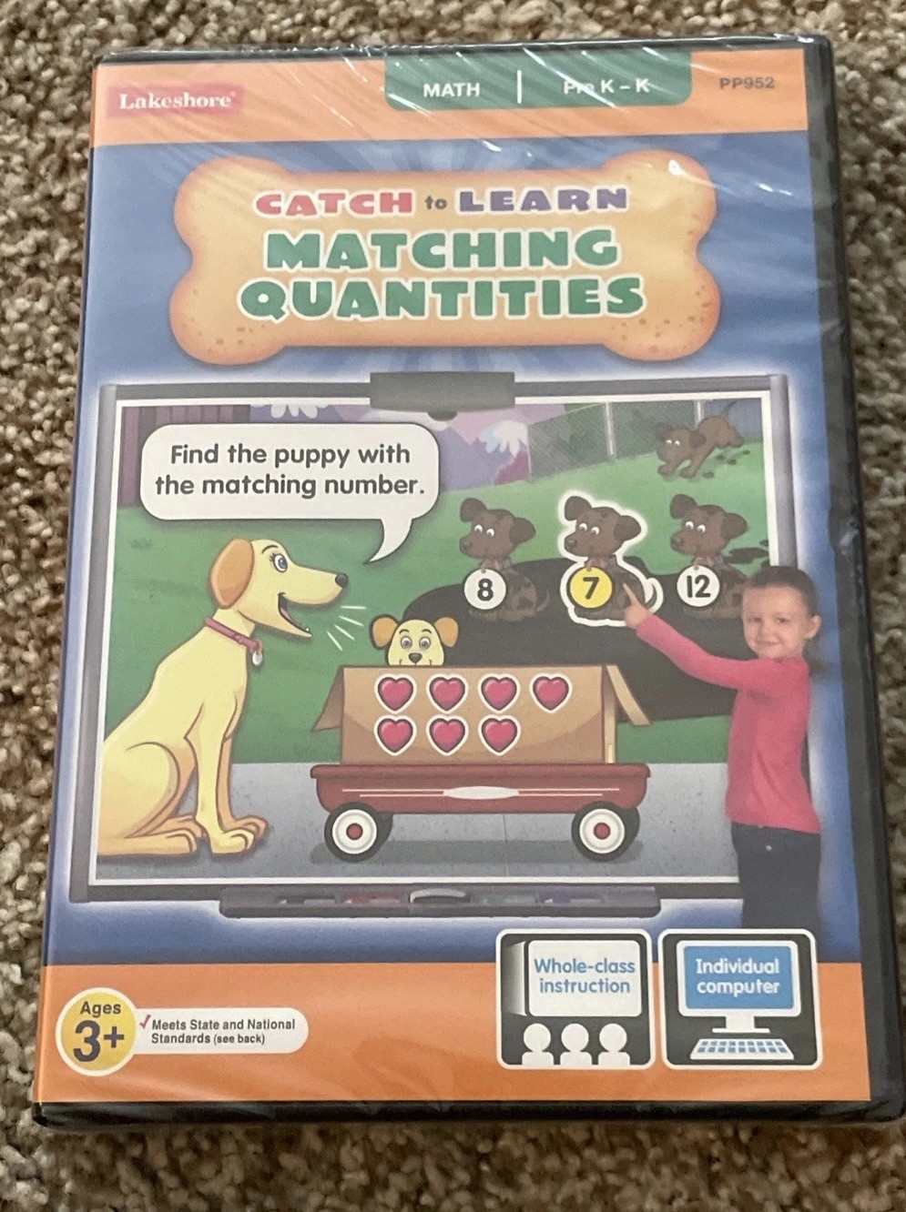 Catch to Learn - Matching Quantities PC Software NEW