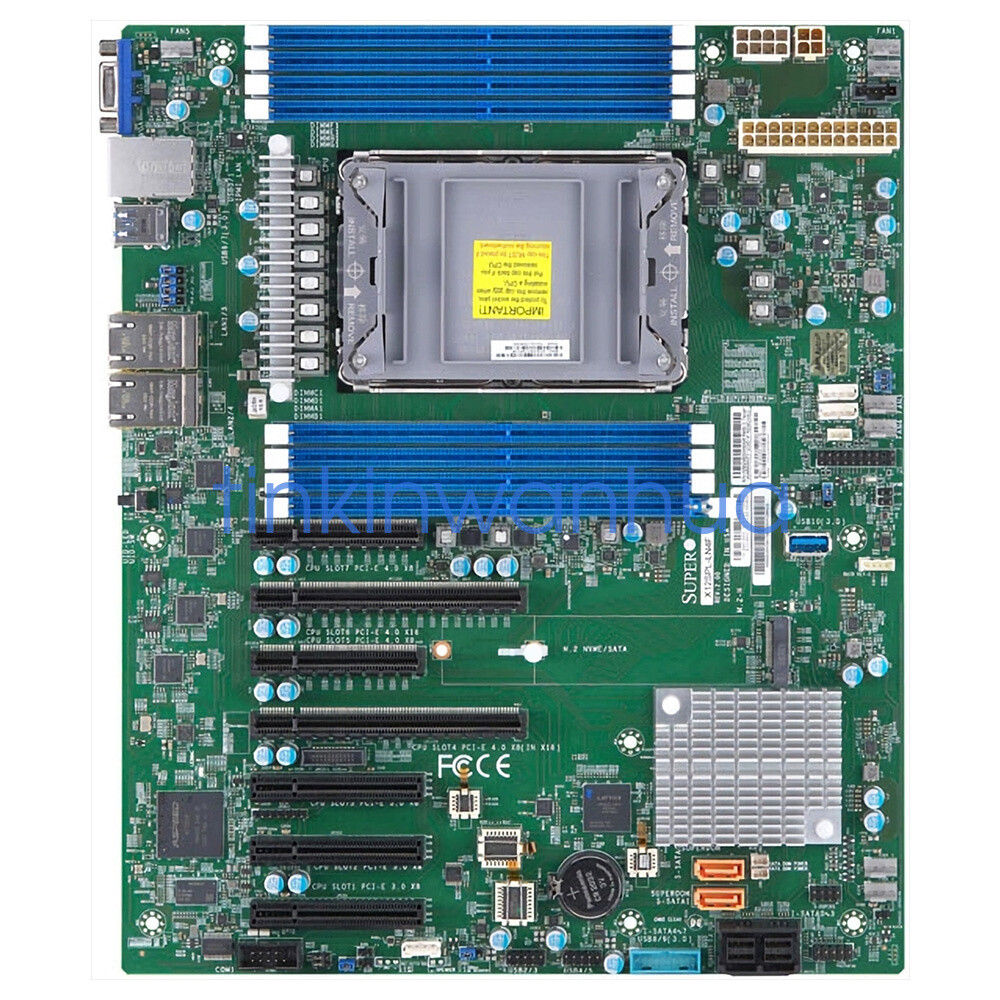 For Supermicro X12SPL-LN4F Intel C621A LGA4189 DDR4 M.2 PCI-E4.0 ATX Motherboard
