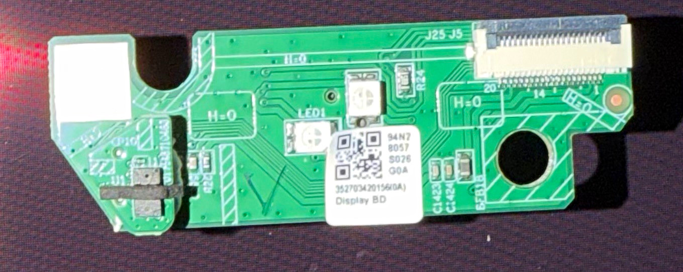ASUS ROG XG27AQDPG Control Button OSD Board OEM