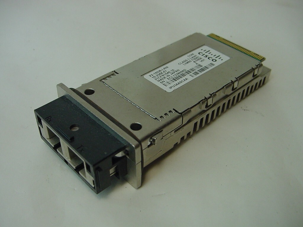 CISCO X2-10GB-LRM 10-2368-01 FIBER OPTIC TRANSCEIVER MODULE