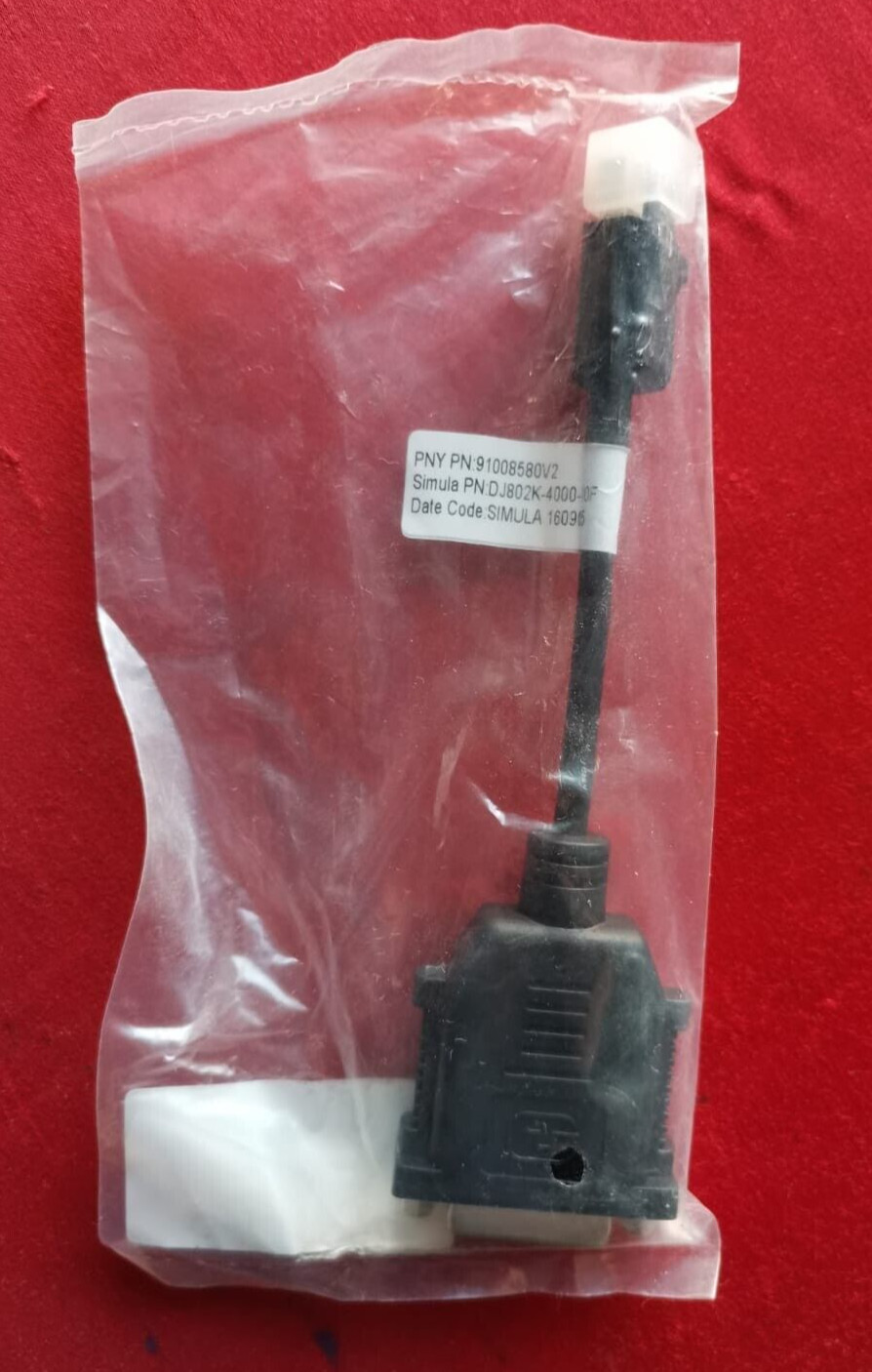 GENUINE PNY Adapter 91008580V2 Mini DisplayPort DP DV - Sealed