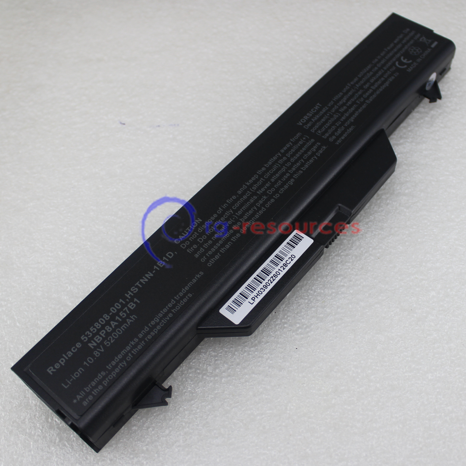 Laptop 5200mAh Battery For HP ProBook 4510s/CT 4515s/CT 535753-001 HSTNN-IB88