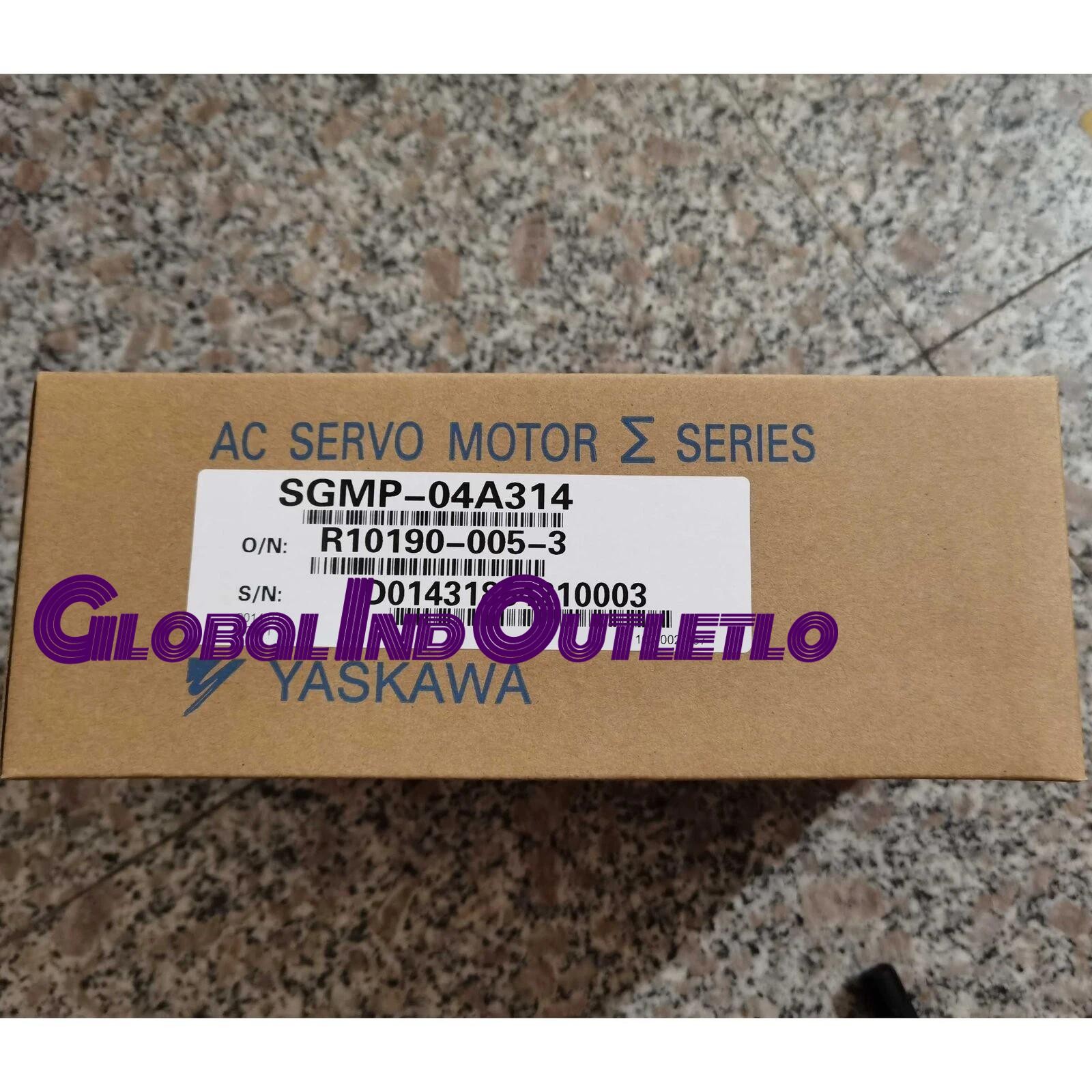 One YASKAWA SGMP-04A314 AC Servo Motor New In Box Expedited Shipping