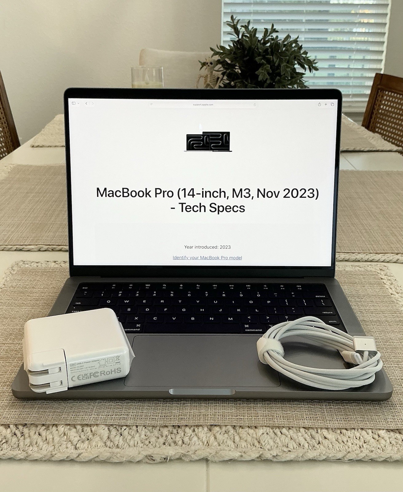 MacBook Pro 14" M3 • 8GB RAM • 1TB SSD • 100% Battery • Good Condition