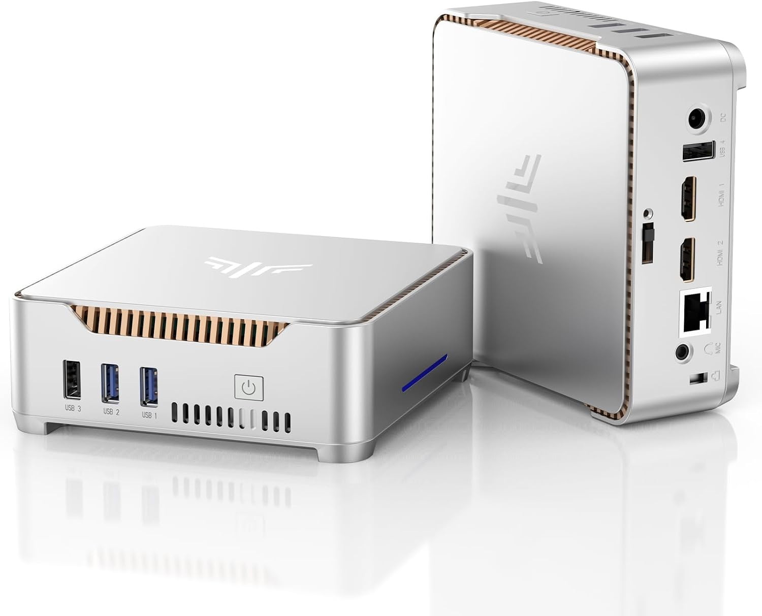 KAMRUI GK3Plus Mini PC, Intel N95 16GB DDR4 RAM, 512GB NVMe SSD GK3 Plus