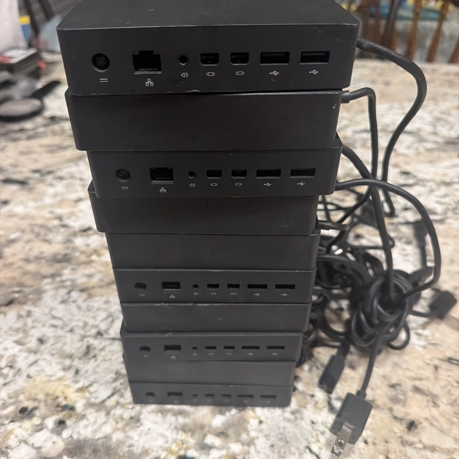 Lot F 5 -Microsoft Surface Dock Model 1661 w/ Microsoft 199W 1931 AC Adapter ✔✔✔