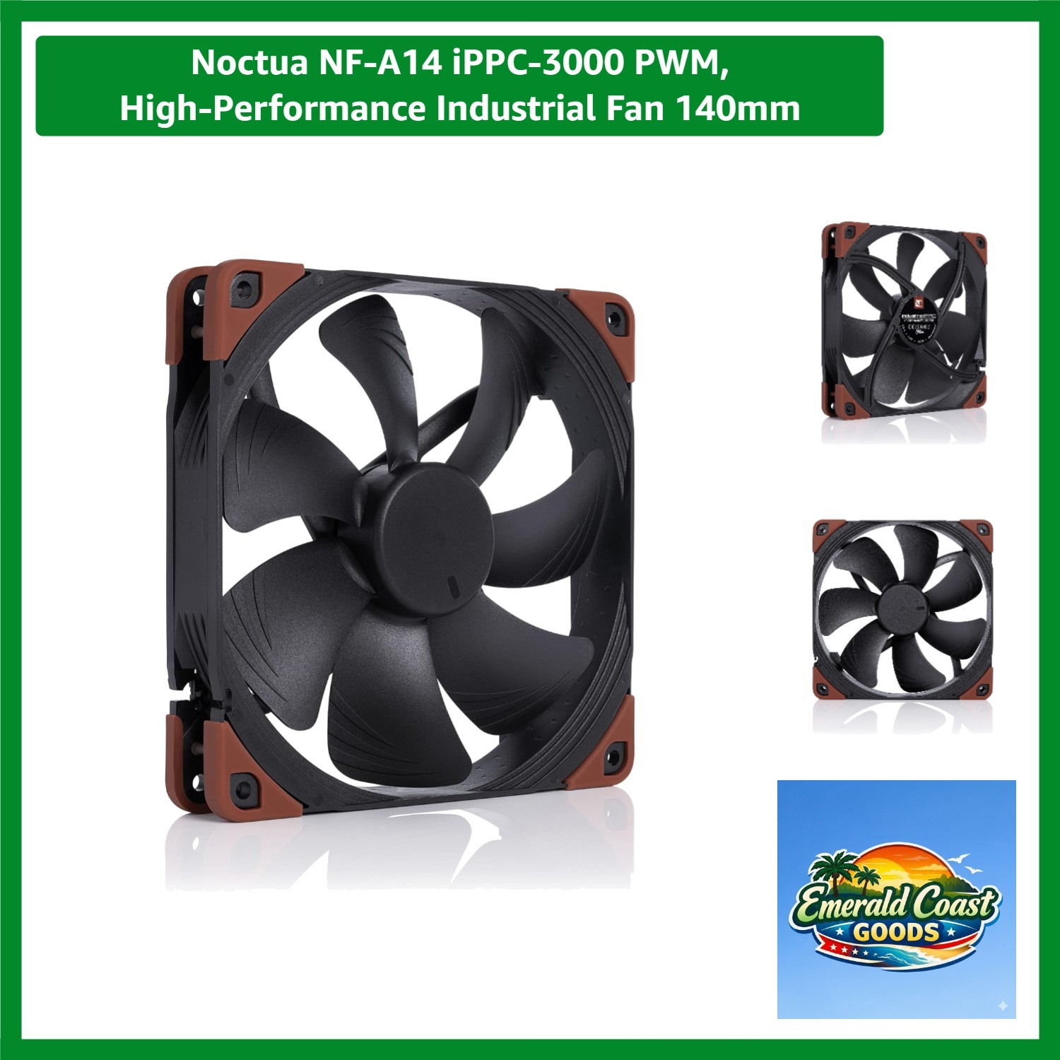 High-Performance Industrial Fan 140mm