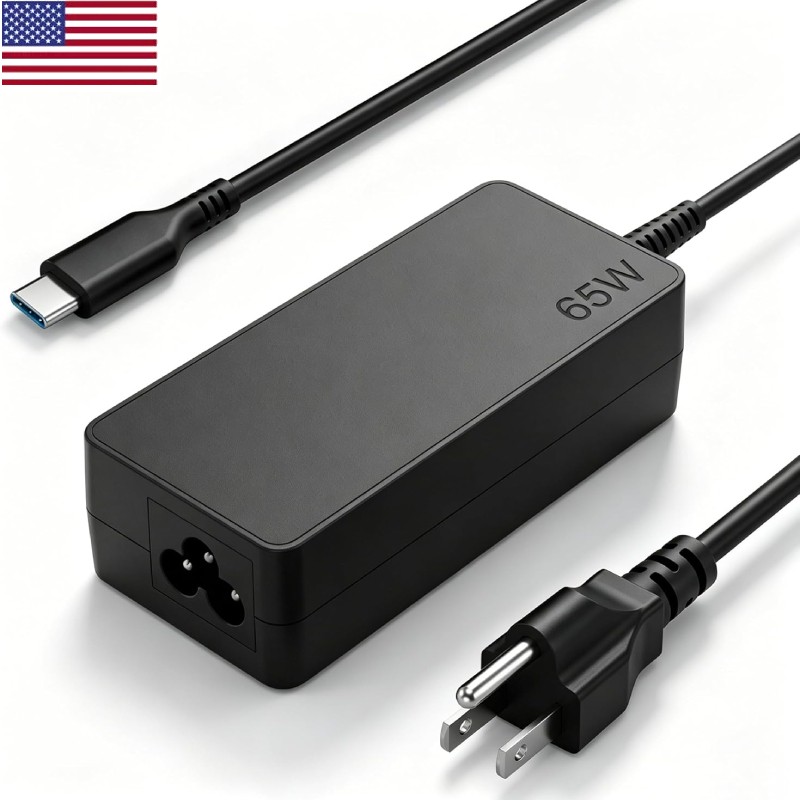 For HP USB-C 65W Laptop Charger AC Power Adapter L65505-003 L67440-001 Best