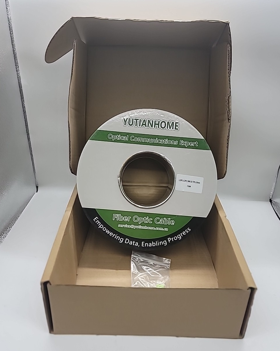250FT/75m OD-5mm Industrial OMP TPU 5.0 LC/PC To Lc/Pc Duplex