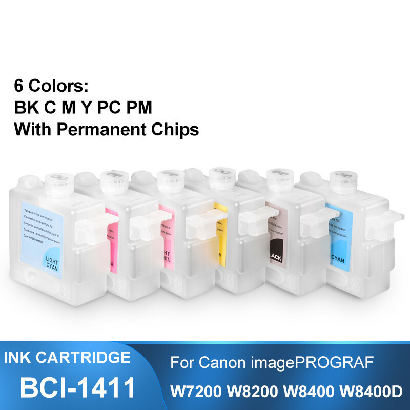 BCI-1411 6-Pack Refillable Ink Cartridge | Canon imagePROGRAF W Series