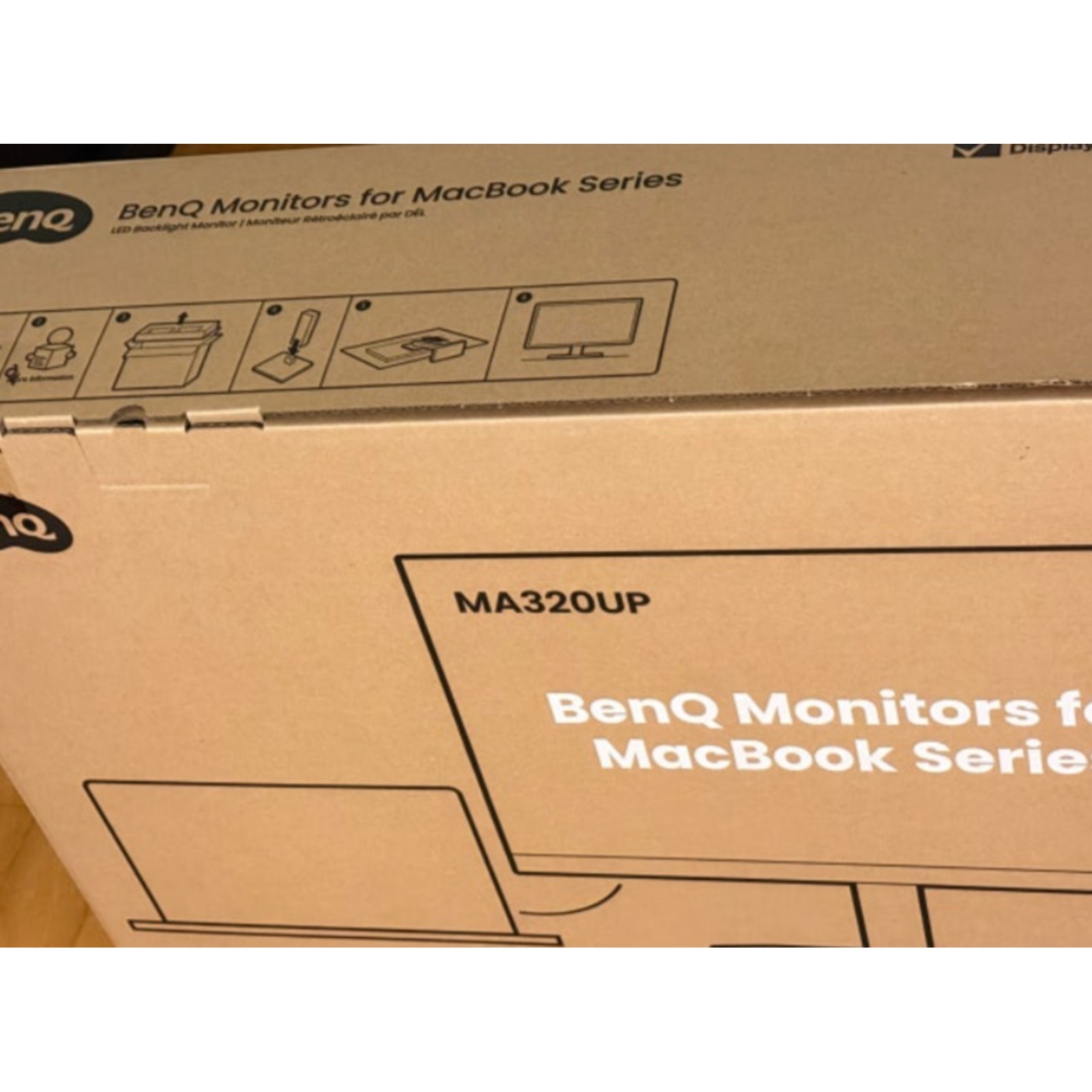 BenQ MA320UP 32" 4K UHD Mac Monitor Nano Glossy IPS USB-C 90W