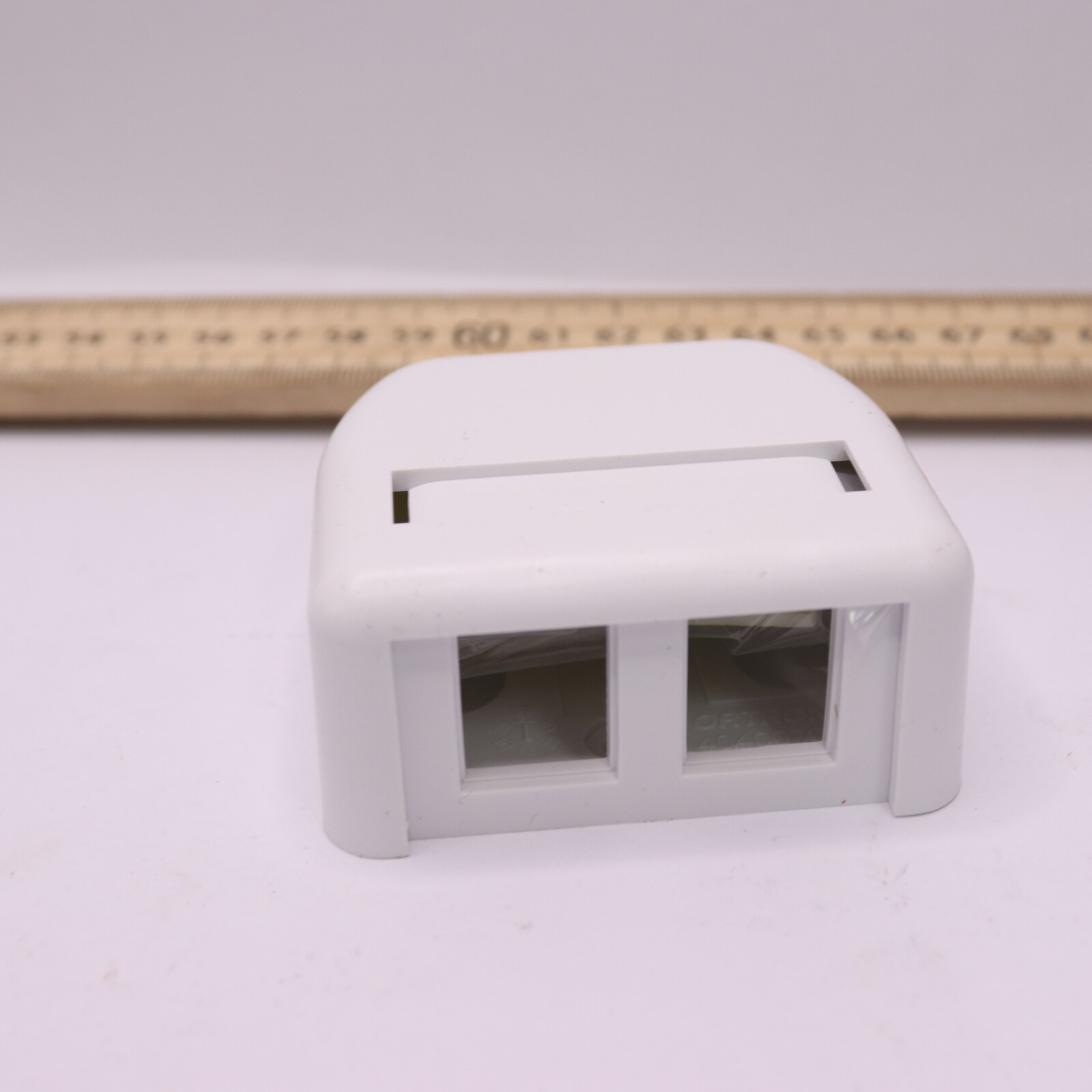 Legrand Mounting Box for High Density Jack Module White 404HDJ2-88
