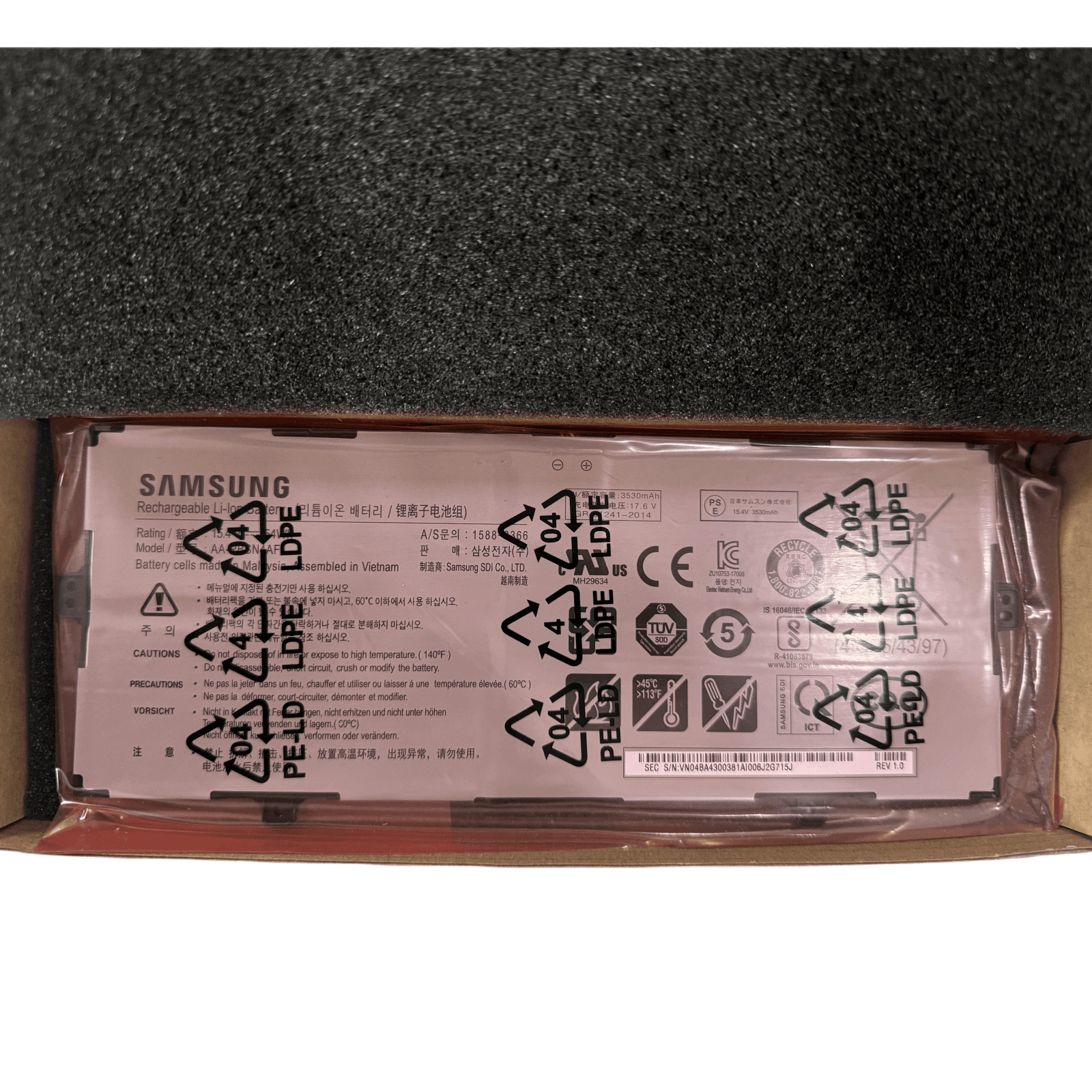 Genuine AA-PBSN4AF Battery Samsung Notebook Pen 13" NP930SBE NT930SBE NP730QCJ