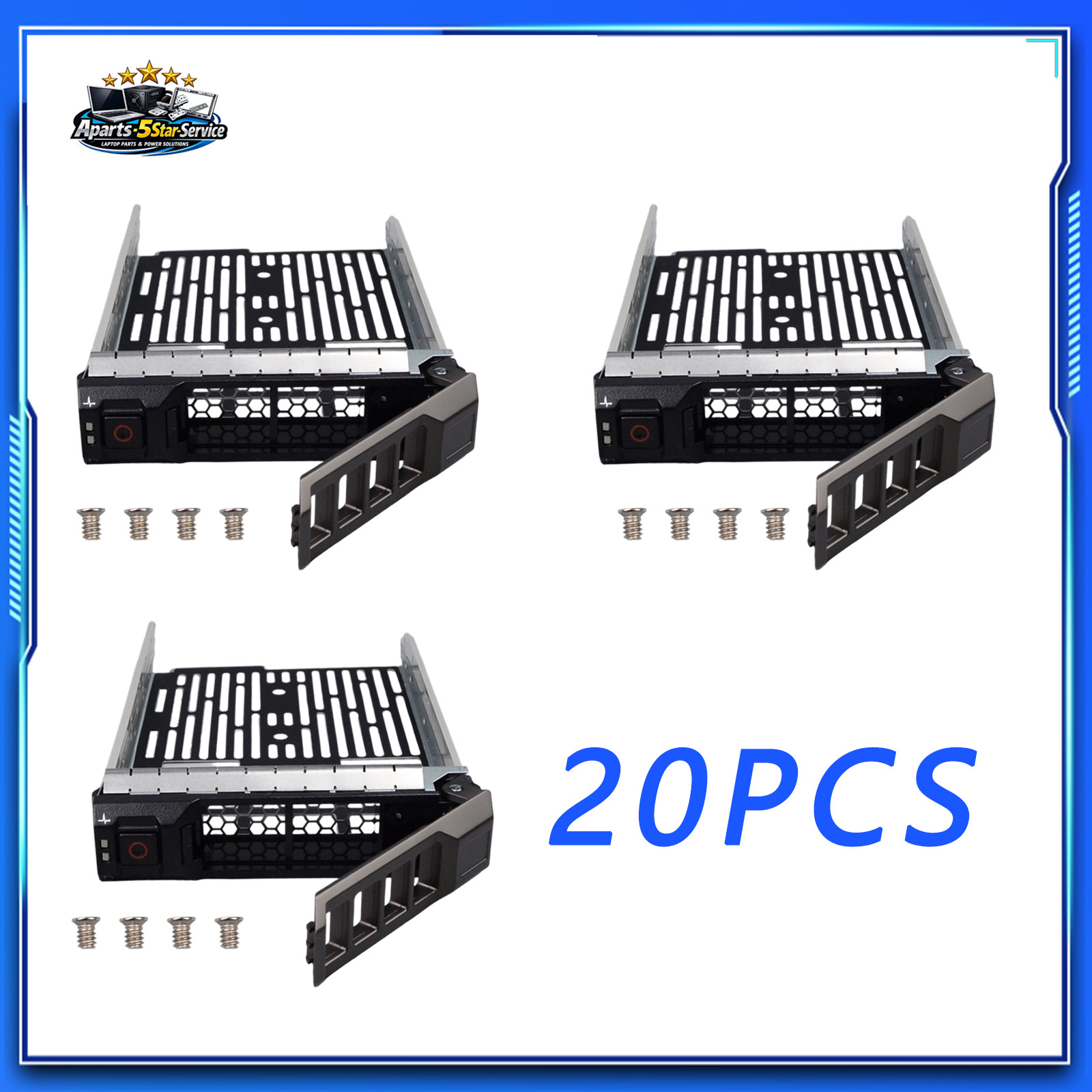 20 Pack 3.5" HDD Tray for Dell PowerEdge R510 R730 R720xd R730xd T630 0KG1CH