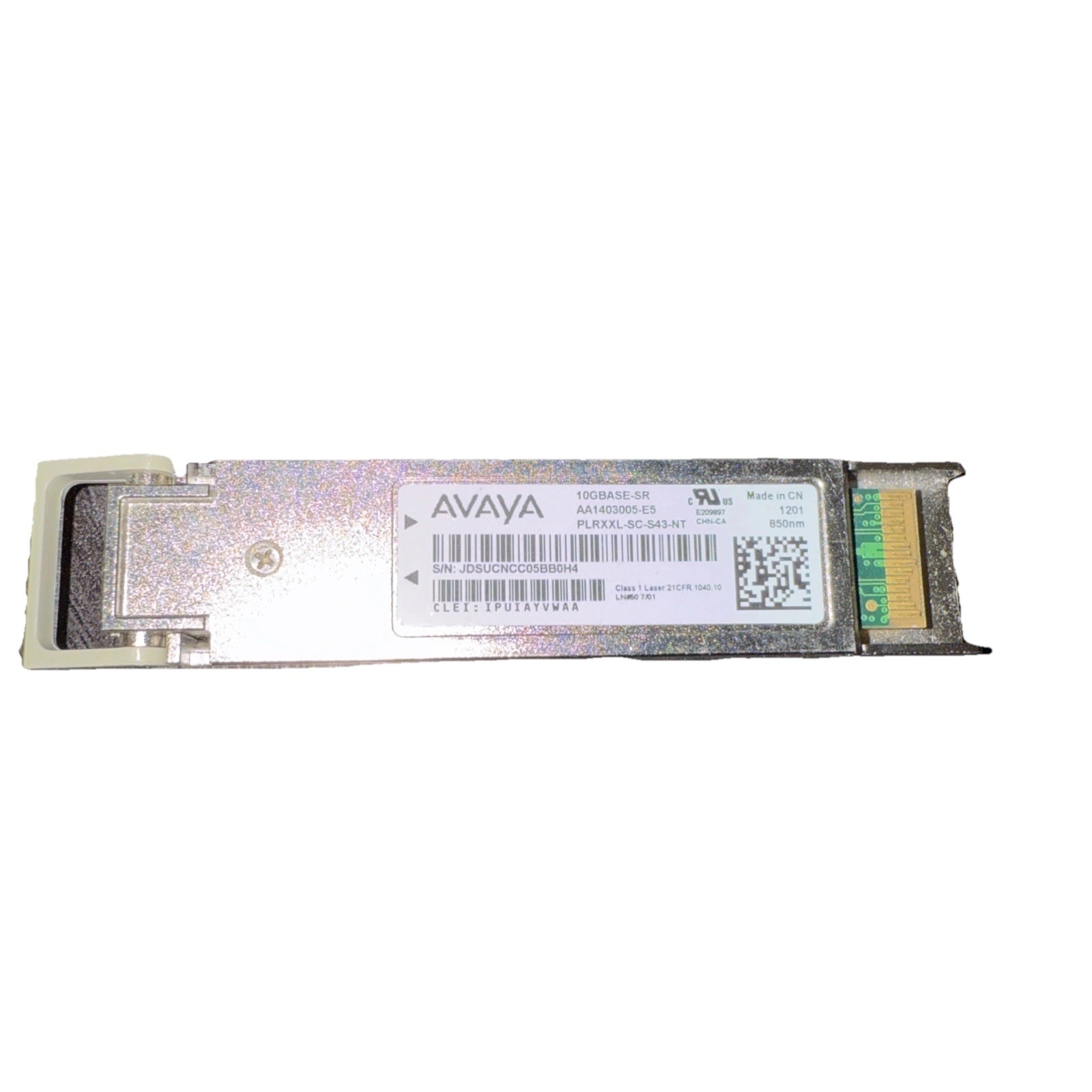 Avaya 10GBASE-SR SFP+ Transceiver Module AA1403005-E5 | 10GbE 850nm 300m
