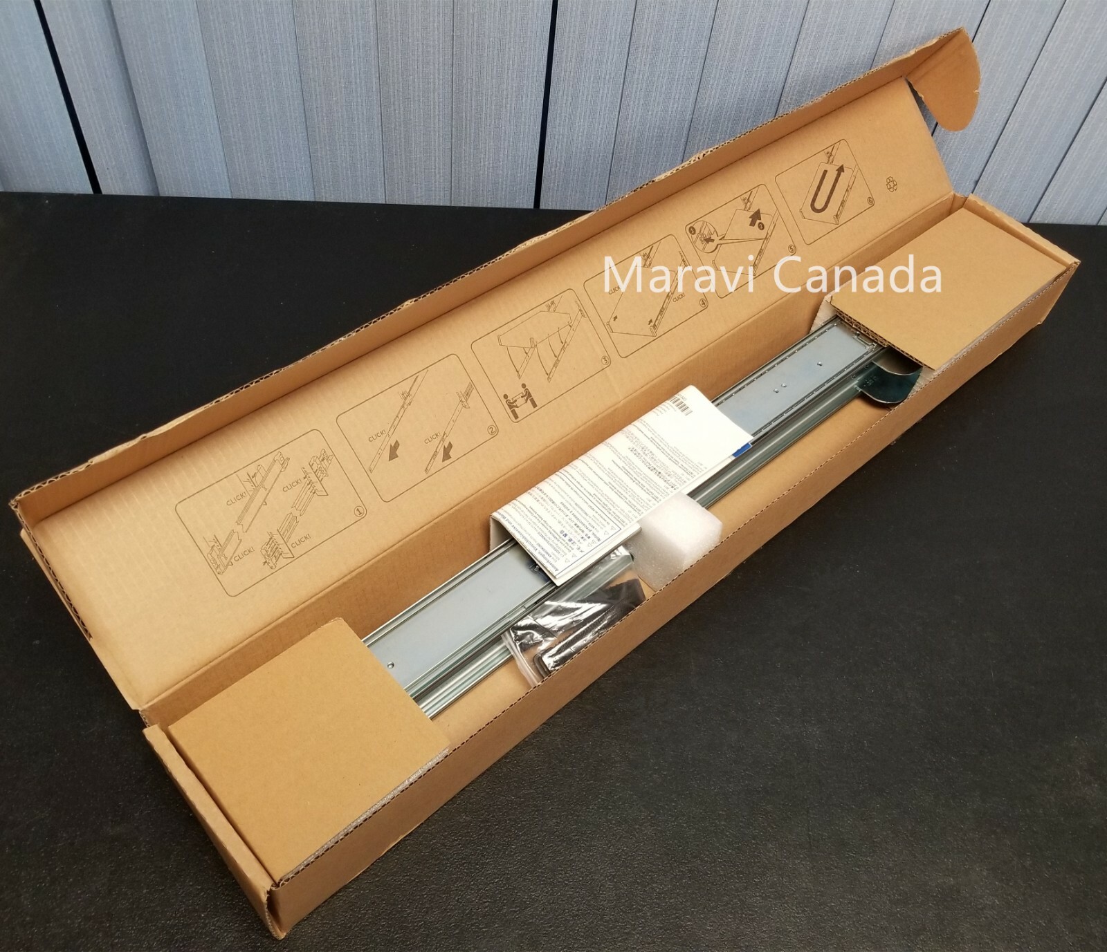 Genuine Dell 2U Sliding Rail R510 R520 R530 R540 R740 H4X6X PWN3 XV104 Rails B6