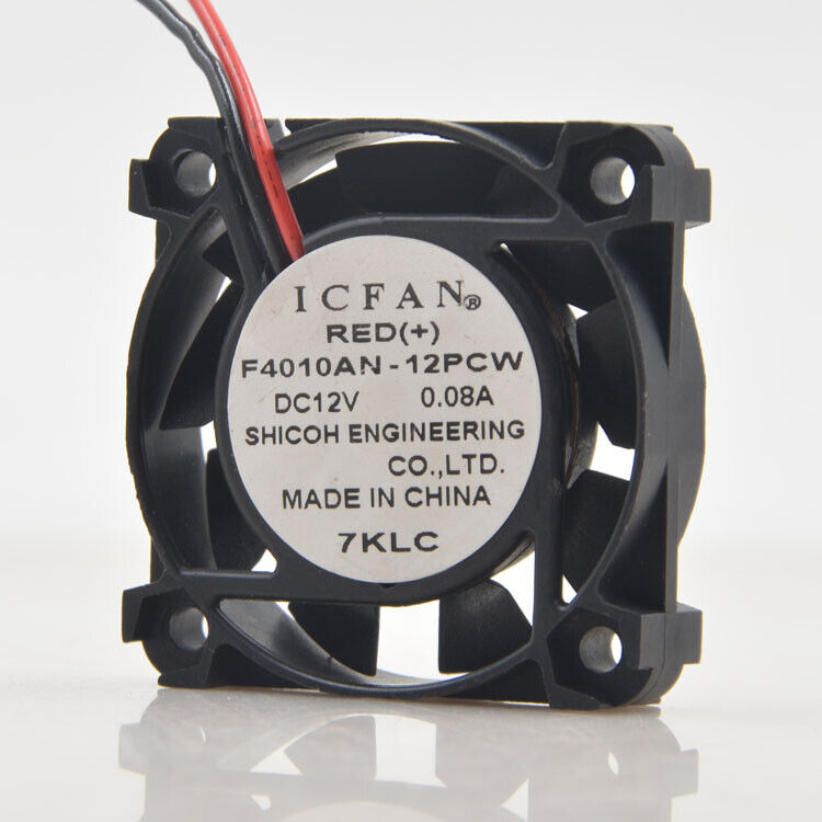 ICFAN F4010AN-12PCW fan 4010 12V 0.08A