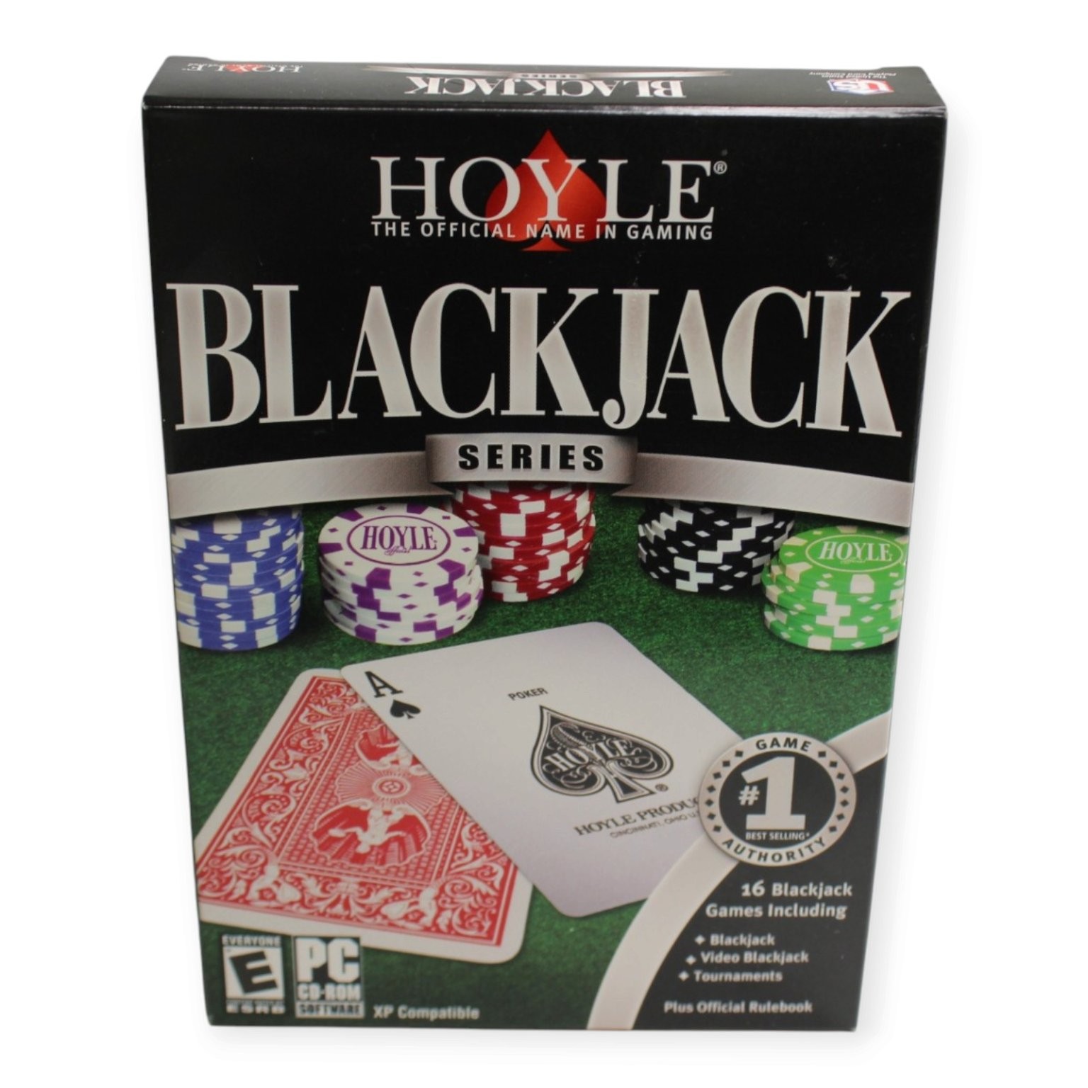 Hoyle Blackjack Series PC Cd-rom Software 16 Games Windows 98SE ME 2000 XP