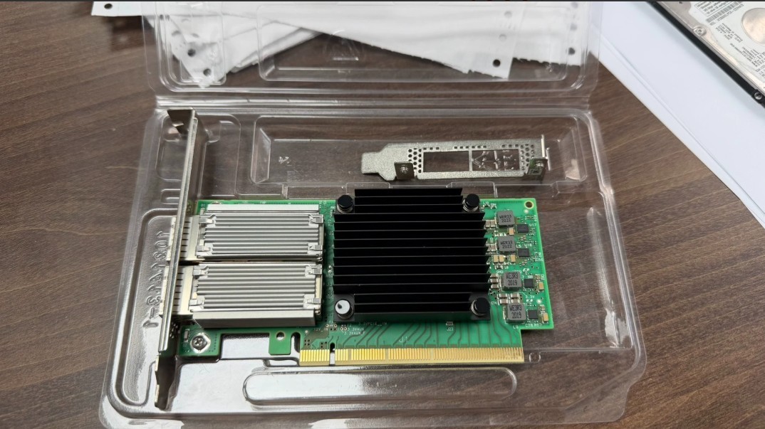 Mellanox MCX556A-ECAT Dual-Port Network Card ConnectX-5 PCIe 3.0 x16
