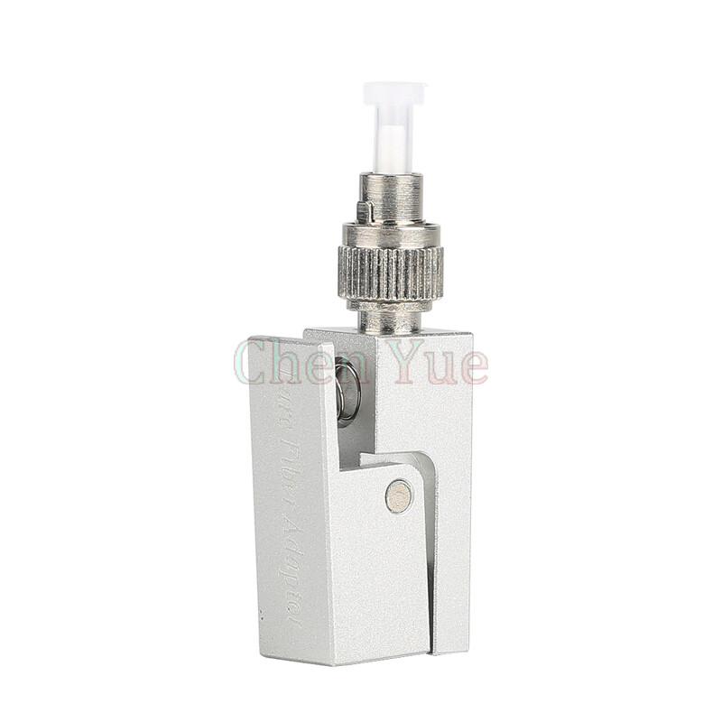 FC/UPC Square Bare Fiber Optic Adapter FC Metal Square Bare Optica Fiber Coupler